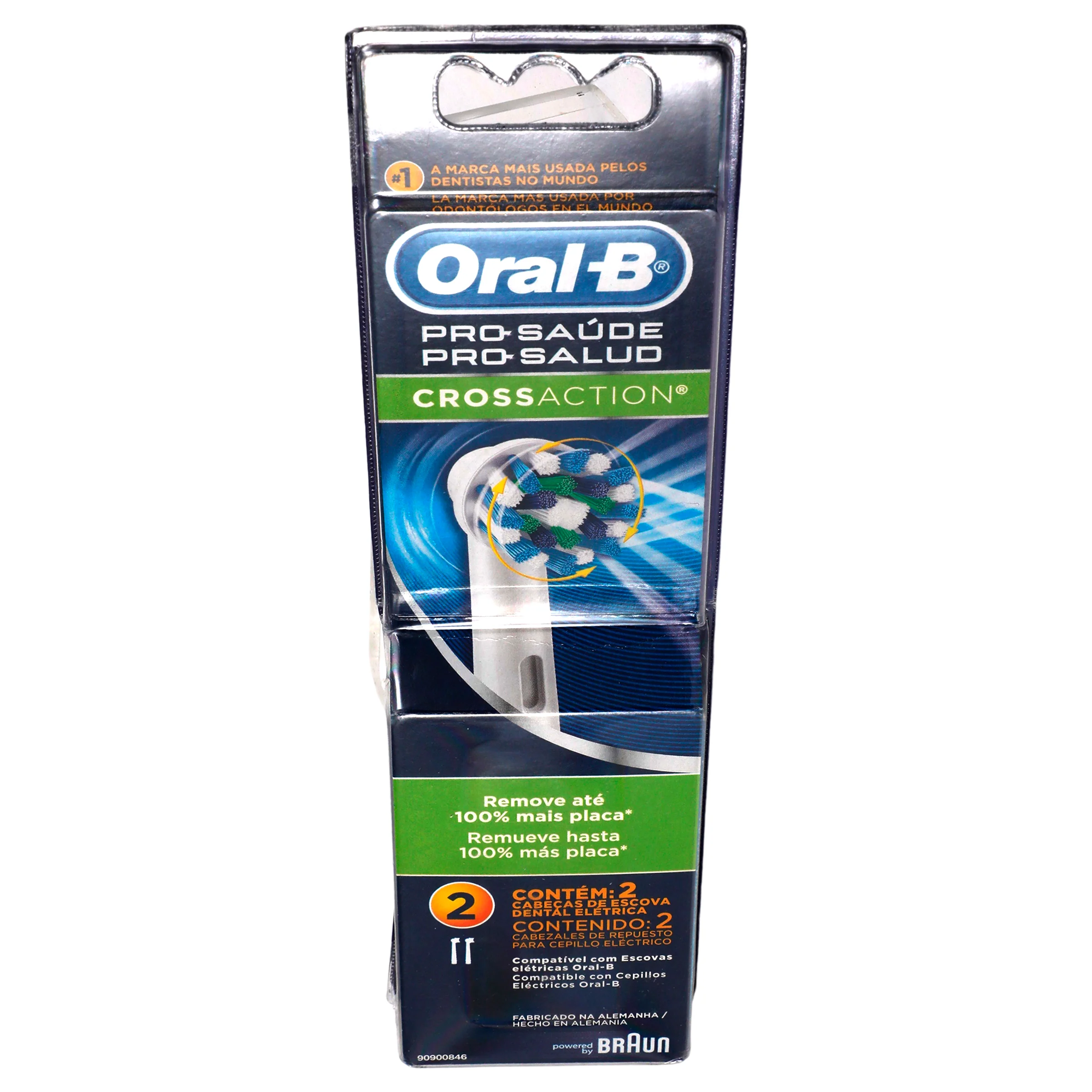 Repuesto Cepillo Electrico Rec Precision Clean 3D Con 2 Oral-B - Image 3