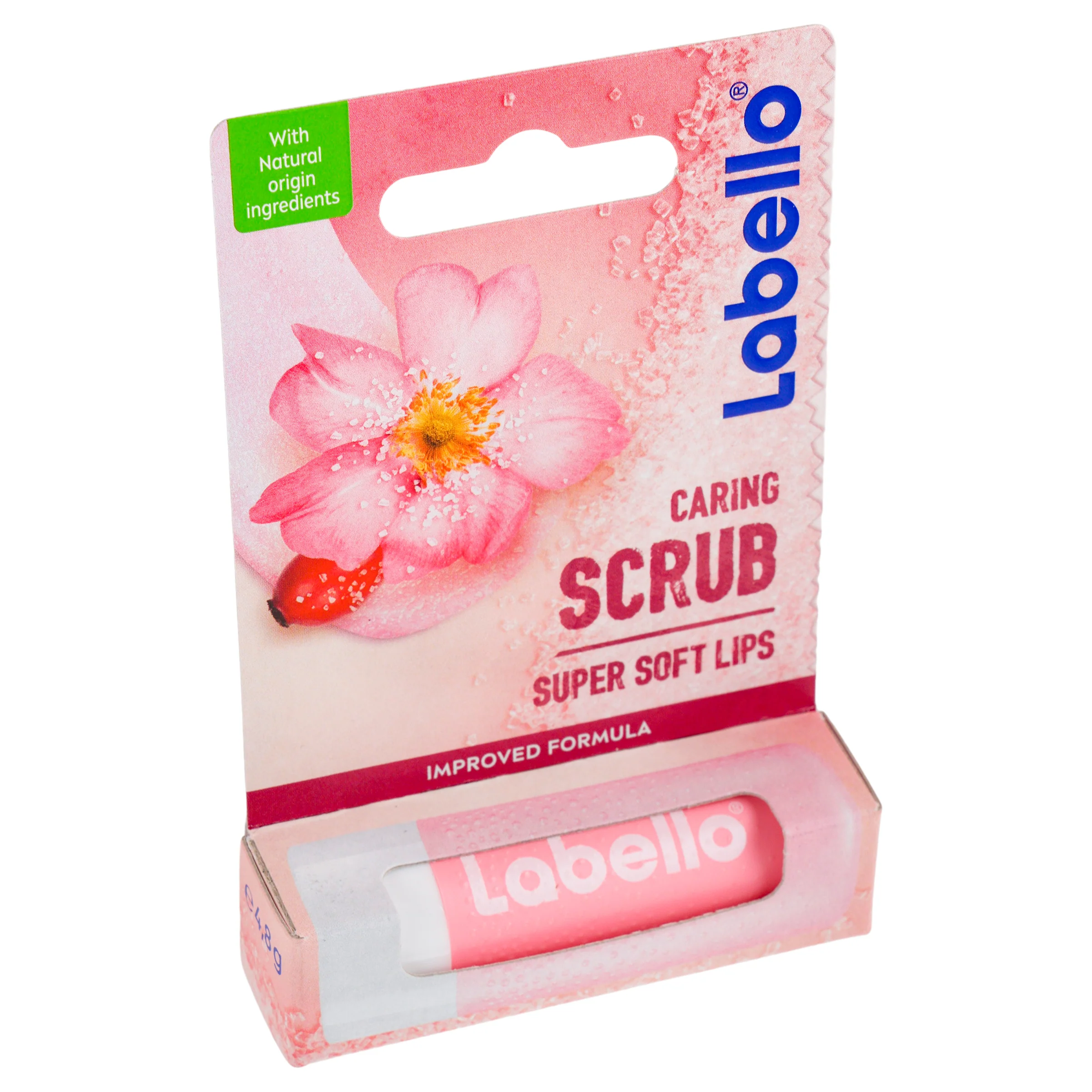 Protector Labial Labello 2 En 1 Rosa Canina 4.8 G