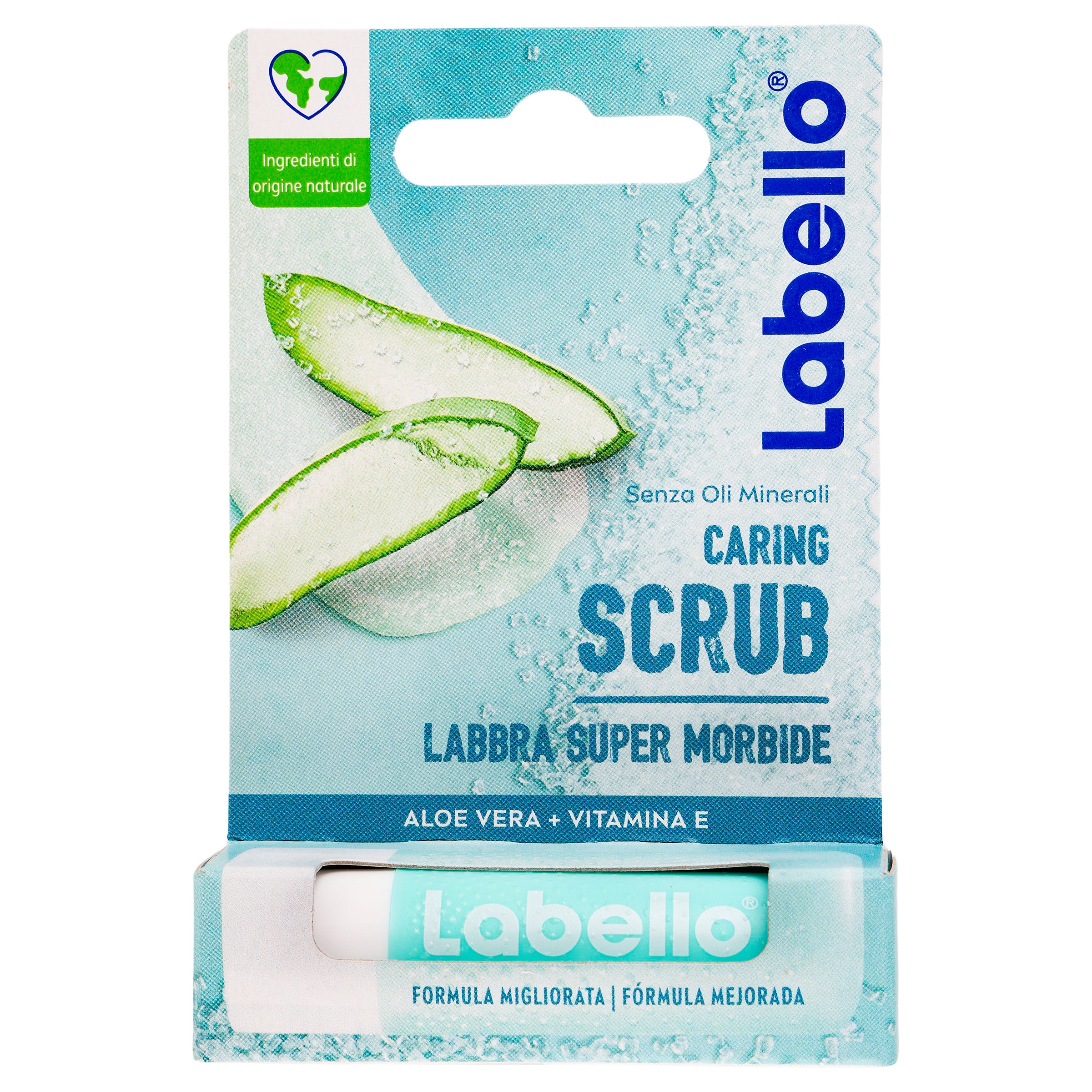 Pomada Labial Labello 2 En 1 Aloe Vera 4.8 Gramos