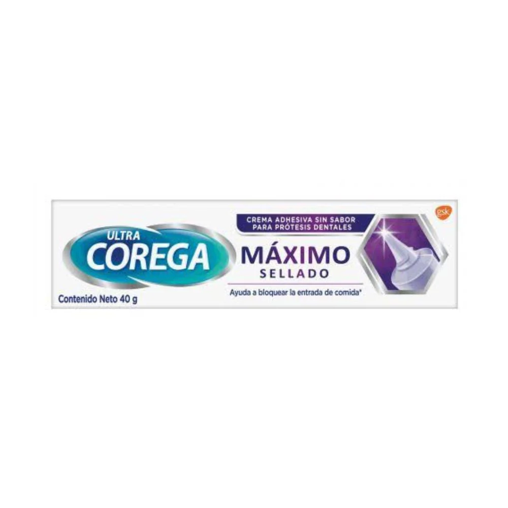 Adhesivo Corega Ultra Maximo Sellado 40 G