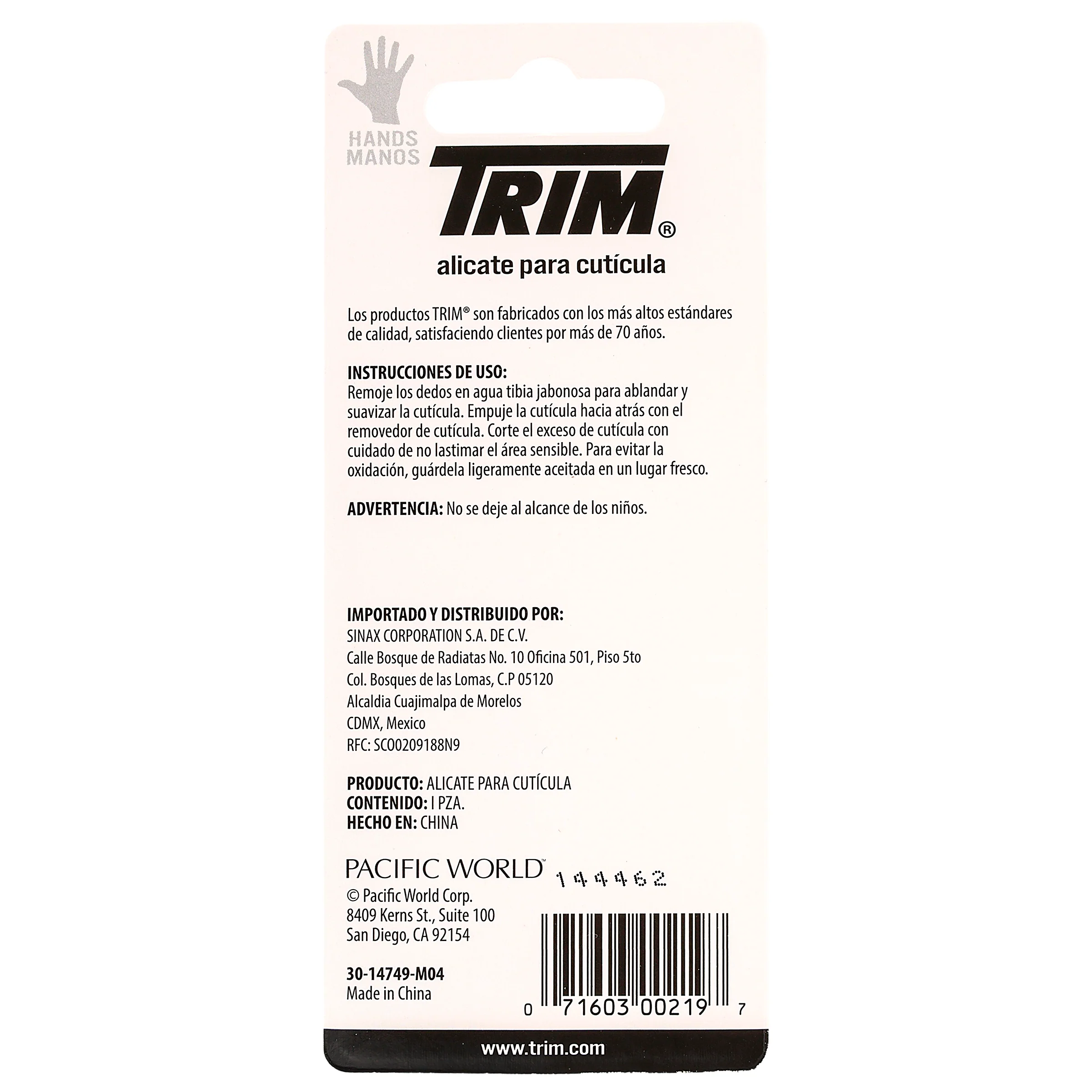 Alicate De Cuticula Trim - Image 3