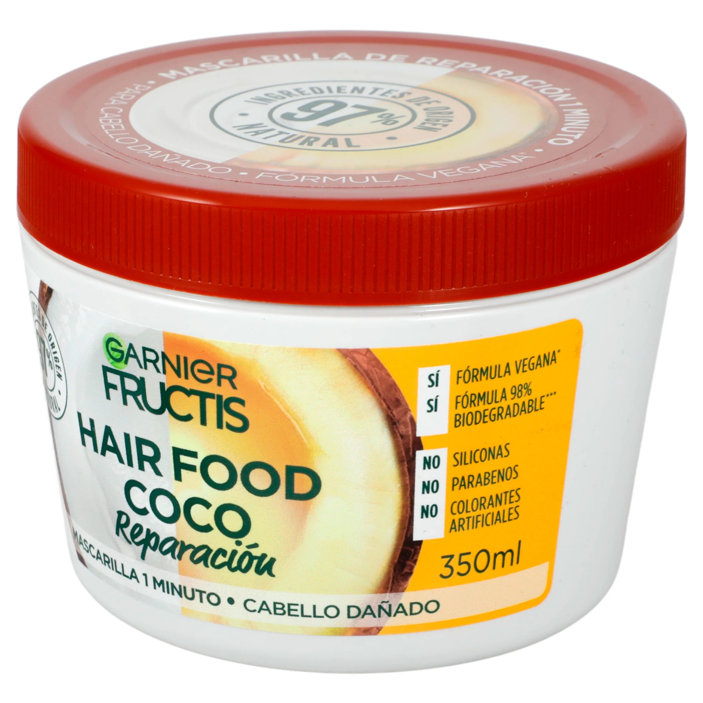 Mascarilla Fructis Cabello Dañado Coco 350 Ml - Image 4