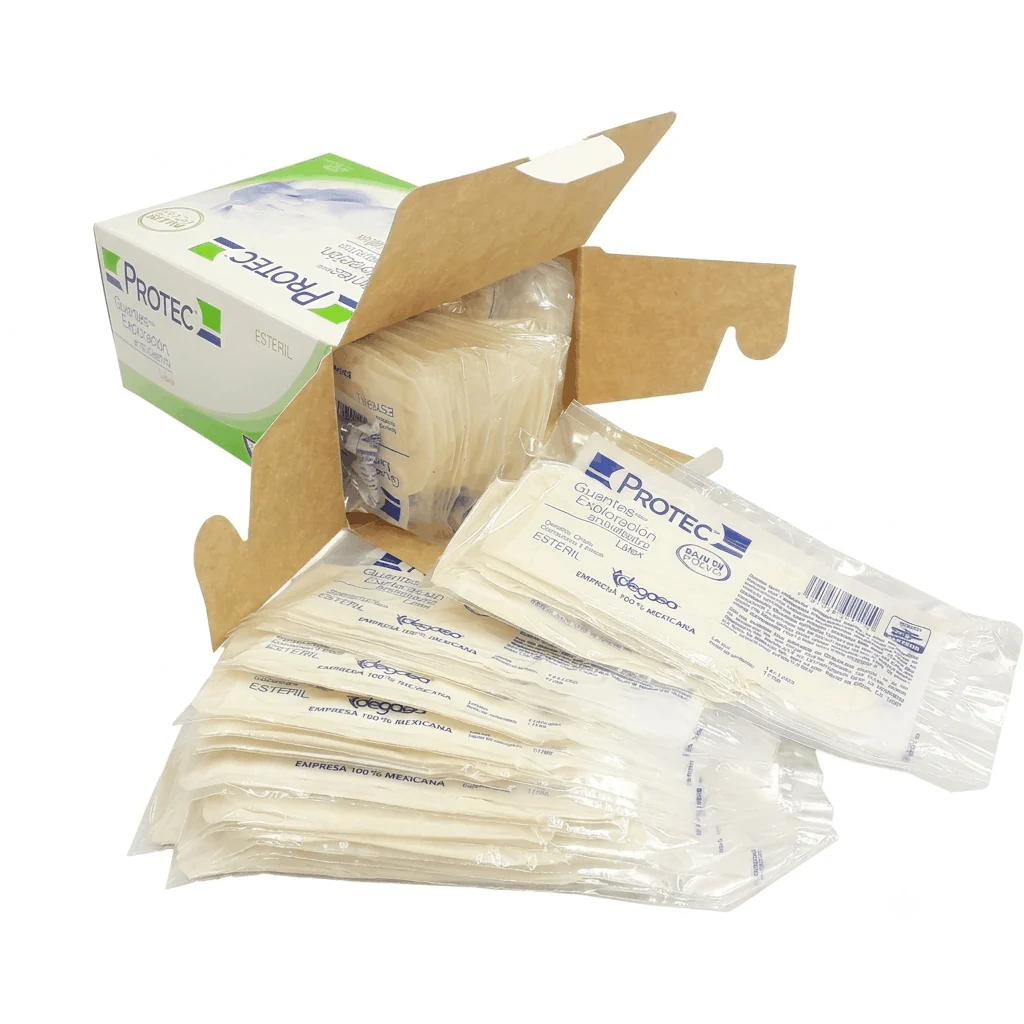 Guantes Protec Grande Esteril Caja Con 100 Piezas - Image 2