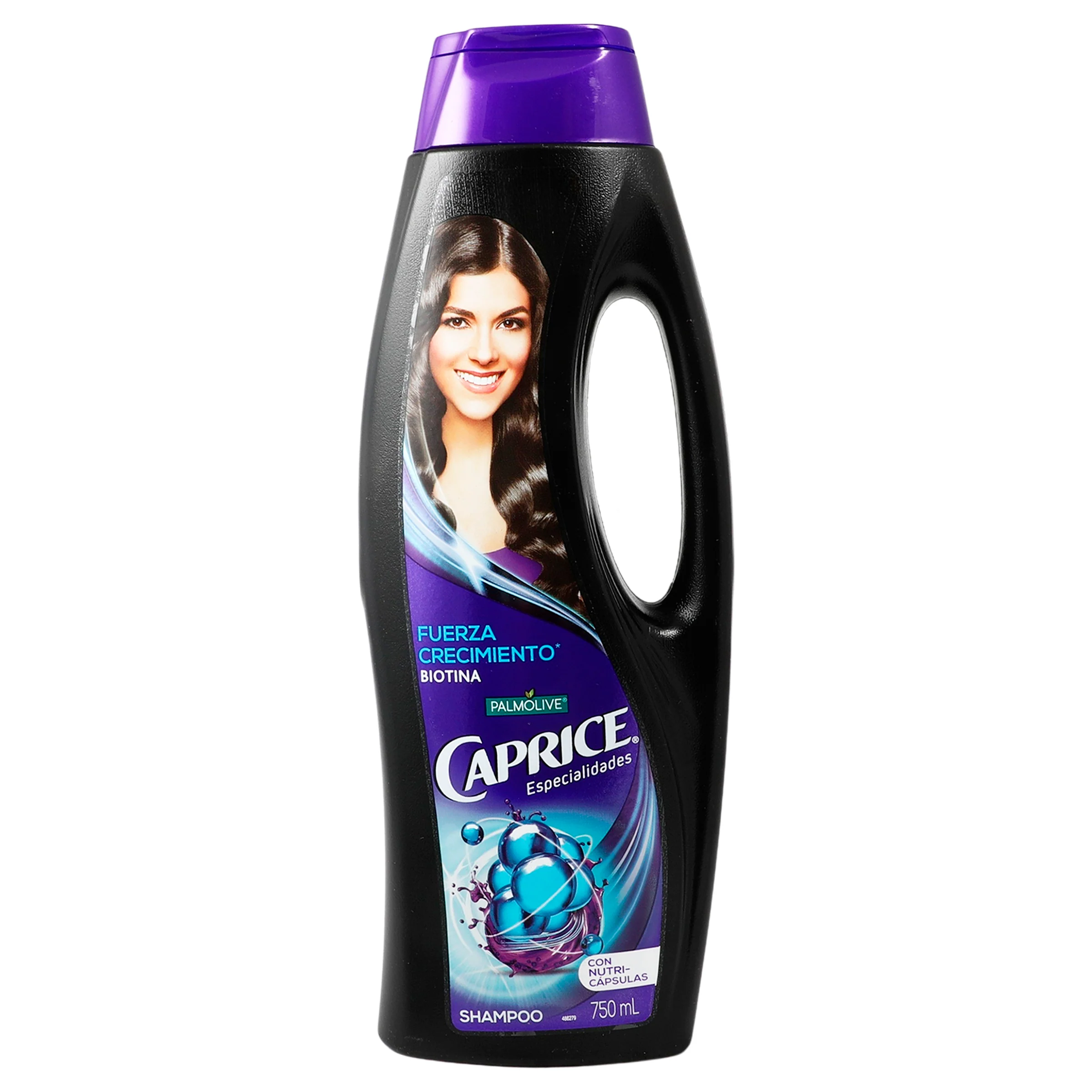 Shampoo Caprice Fuerza Crecimiento Biotina 750 Ml