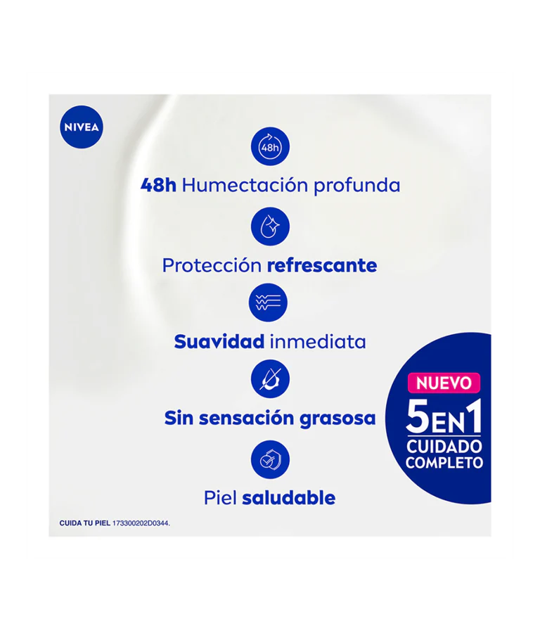 Crema Corporal Nivea Express Hydration Para Piel Normal 220 Ml - Image 4