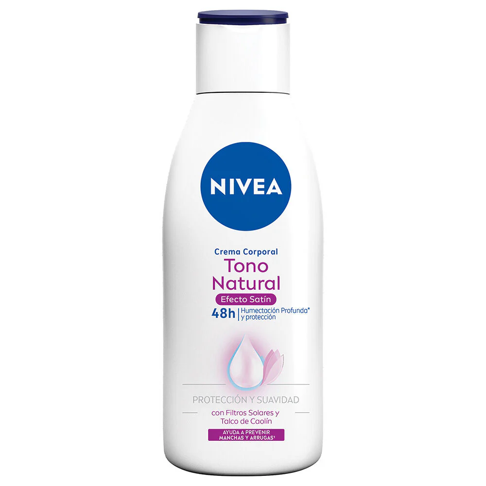 Crema Corporal Nivea Aclarado Efecto Satin 220 Ml