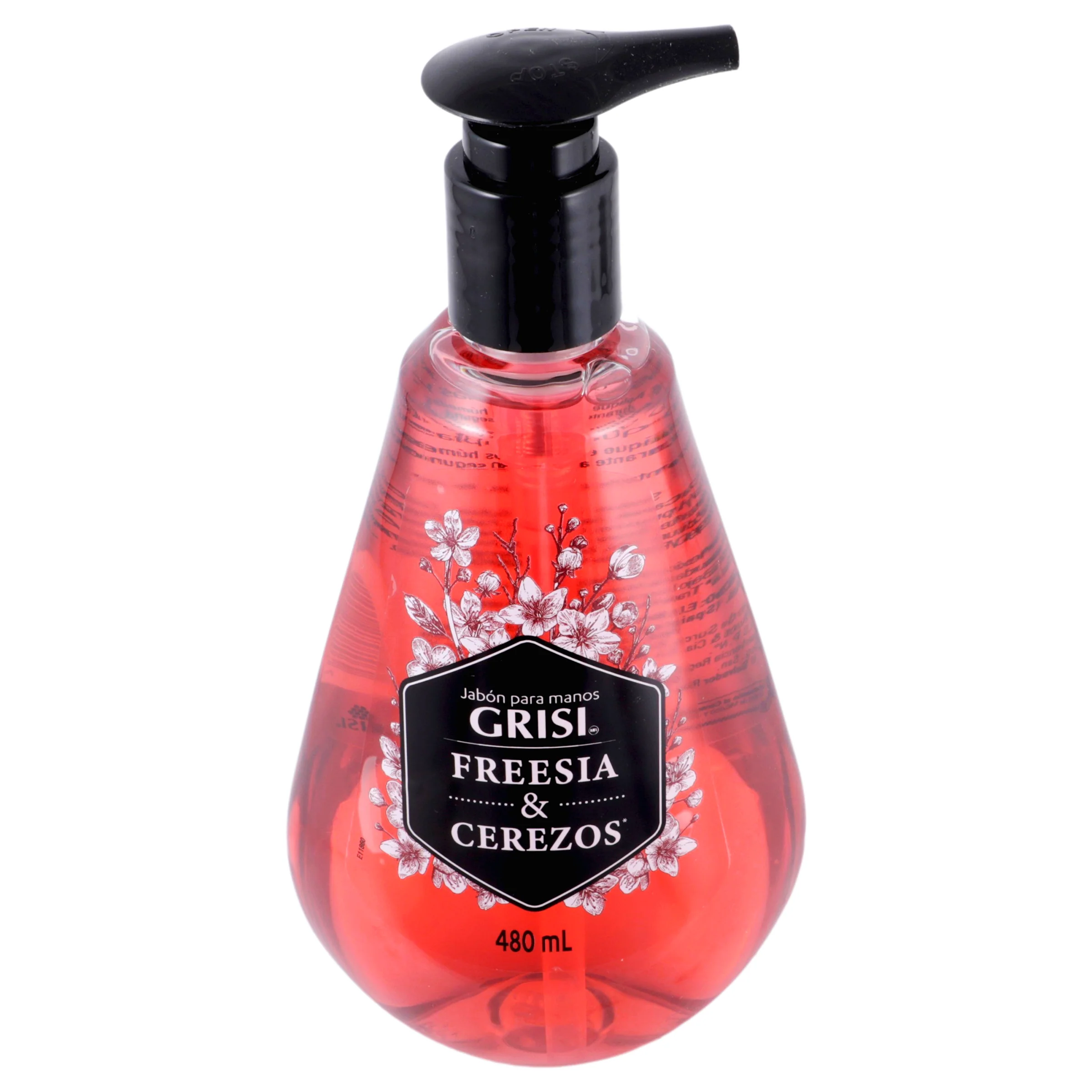 Jabon Liquido Grisi Para Manos Freesia 480 Ml - Image 3
