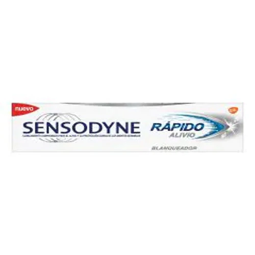 Crema Dental Sensodyne Rapido Alivio Blanqueador 100 G