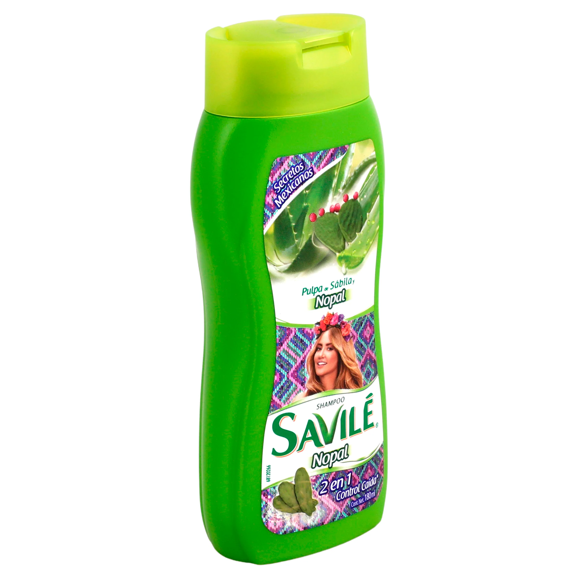 Shampoo Savile C-Caida 2 En 1 Nopal 180 Ml - Image 2