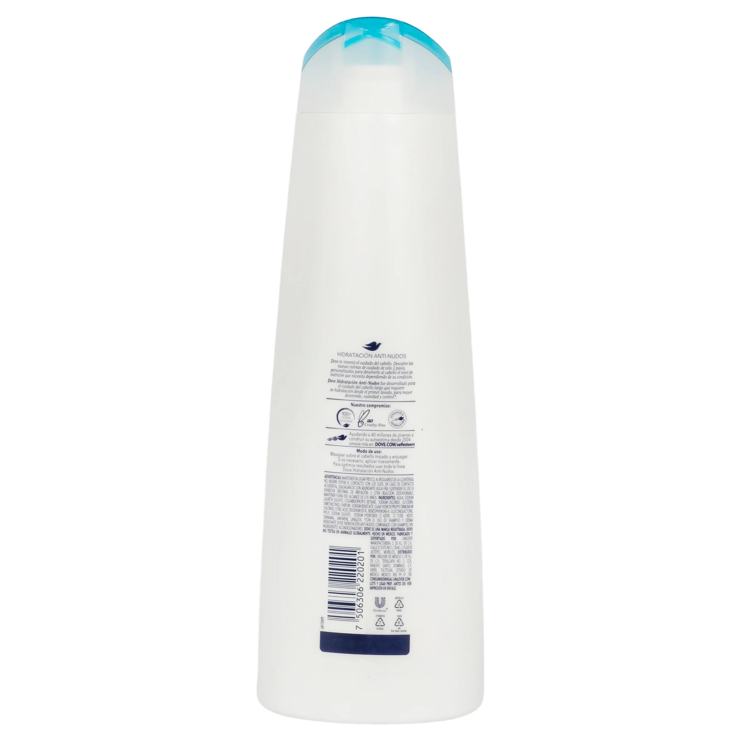 Shampoo Dove Hidra Anti-Nudos 350 Ml - Image 7