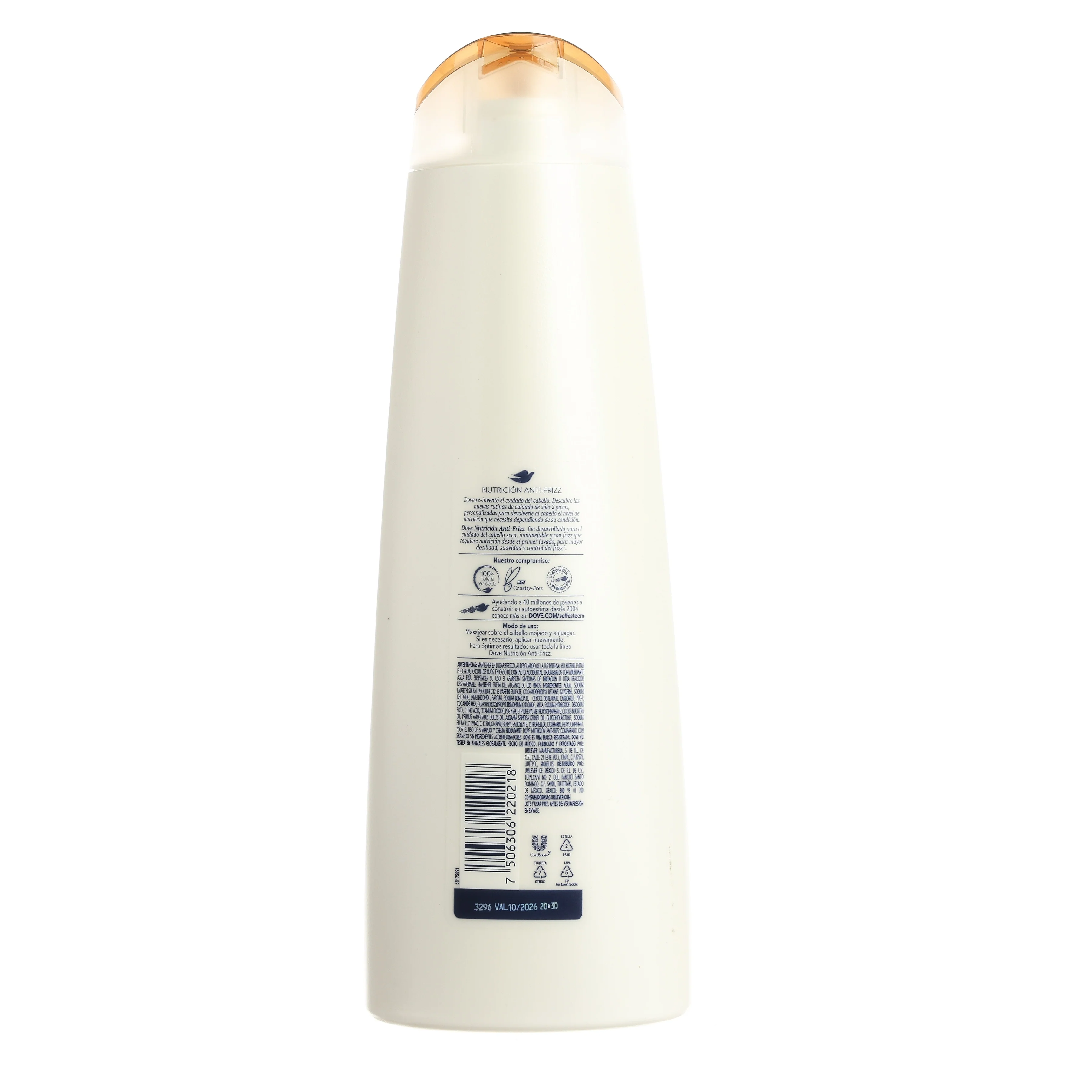 Shampoo Dove Nutri Anti-Frizz 350 Ml - Image 7