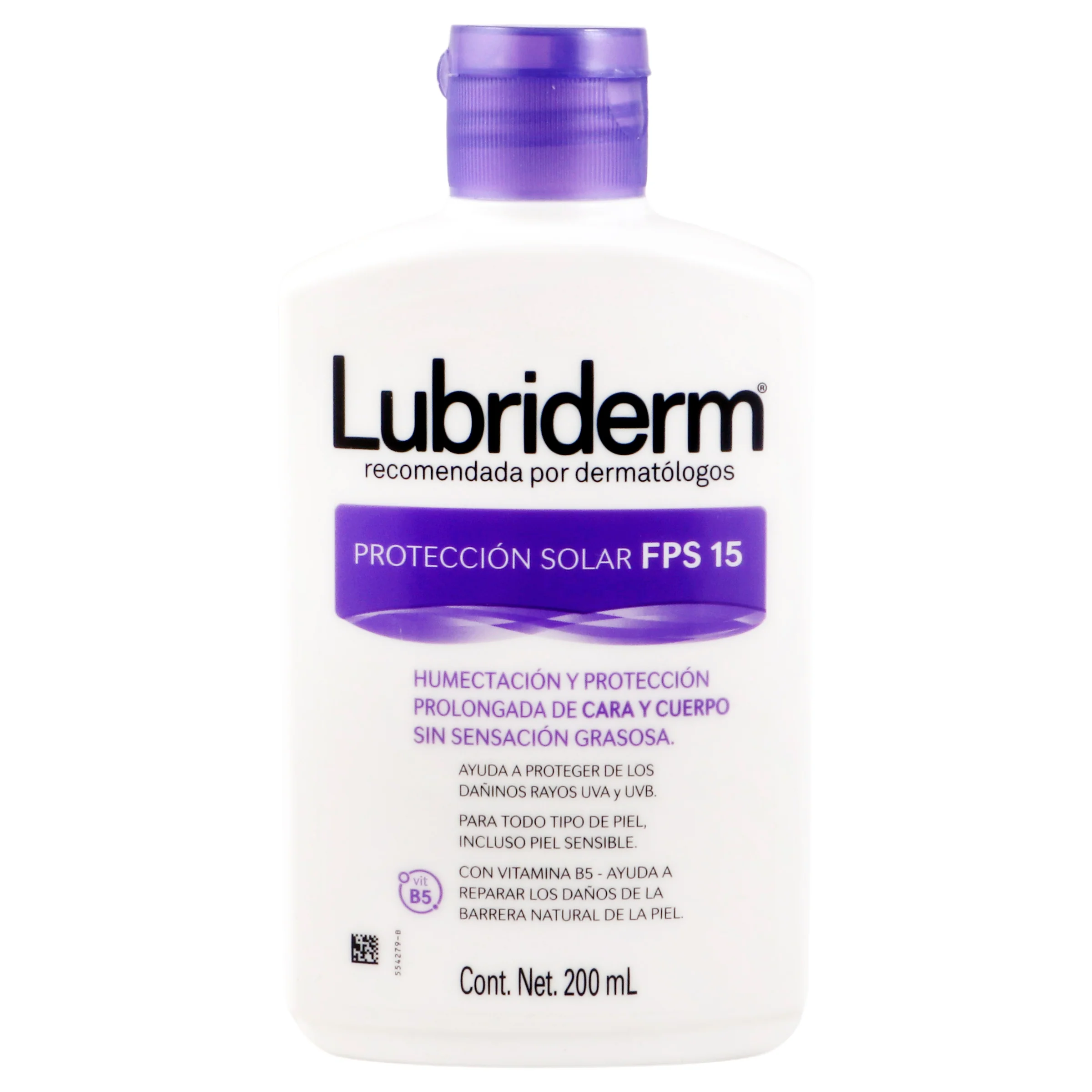 Crema Lubriderm Uv Fps15 200 Ml