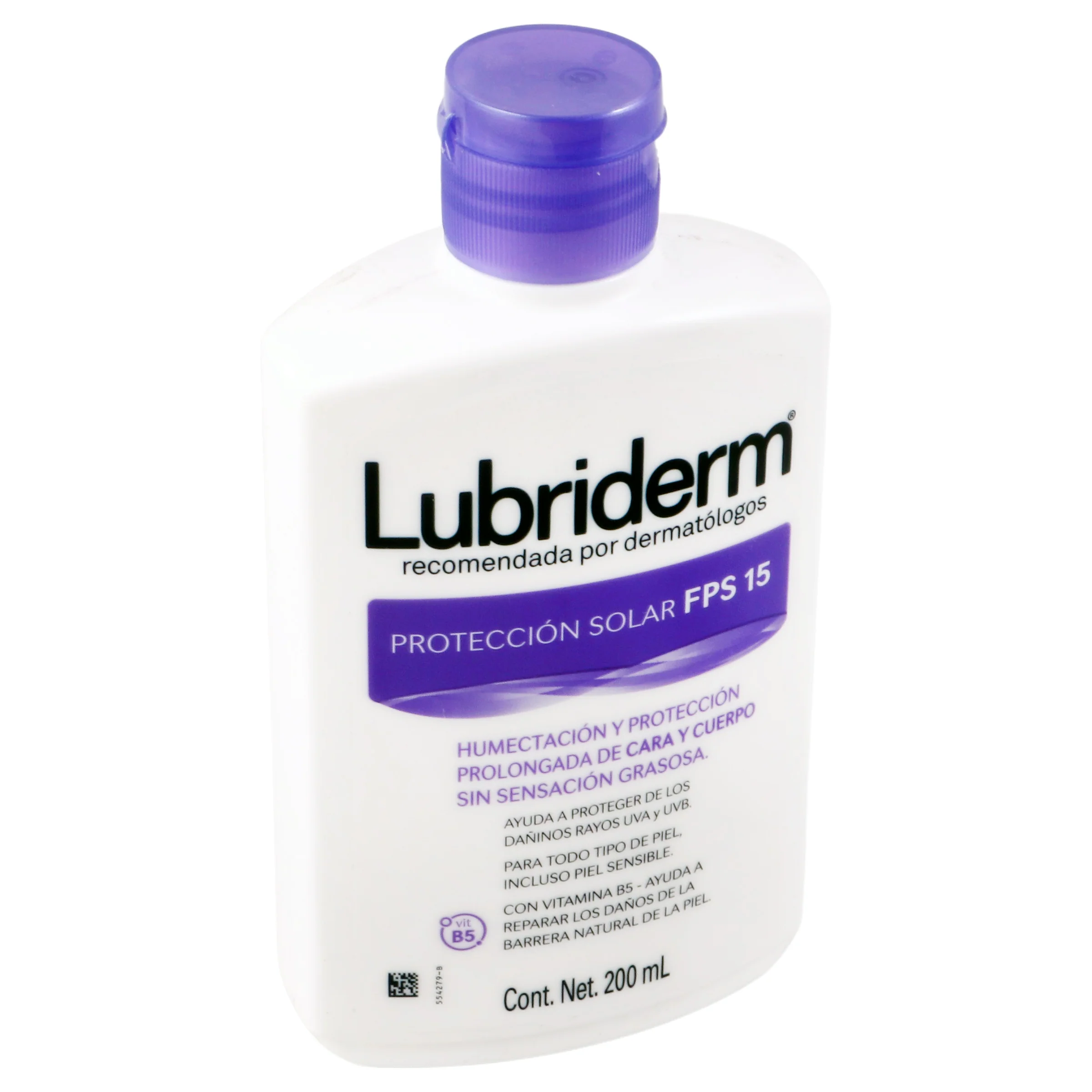 Crema Lubriderm Uv Fps15 200 Ml - Image 2