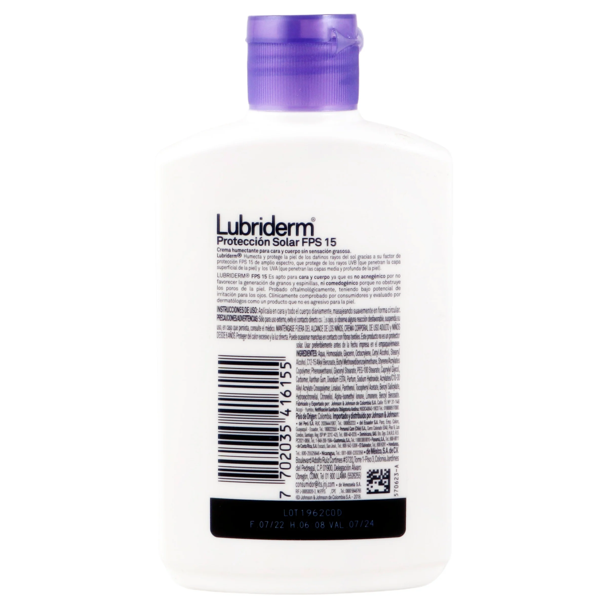 Crema Lubriderm Uv Fps15 200 Ml - Image 7