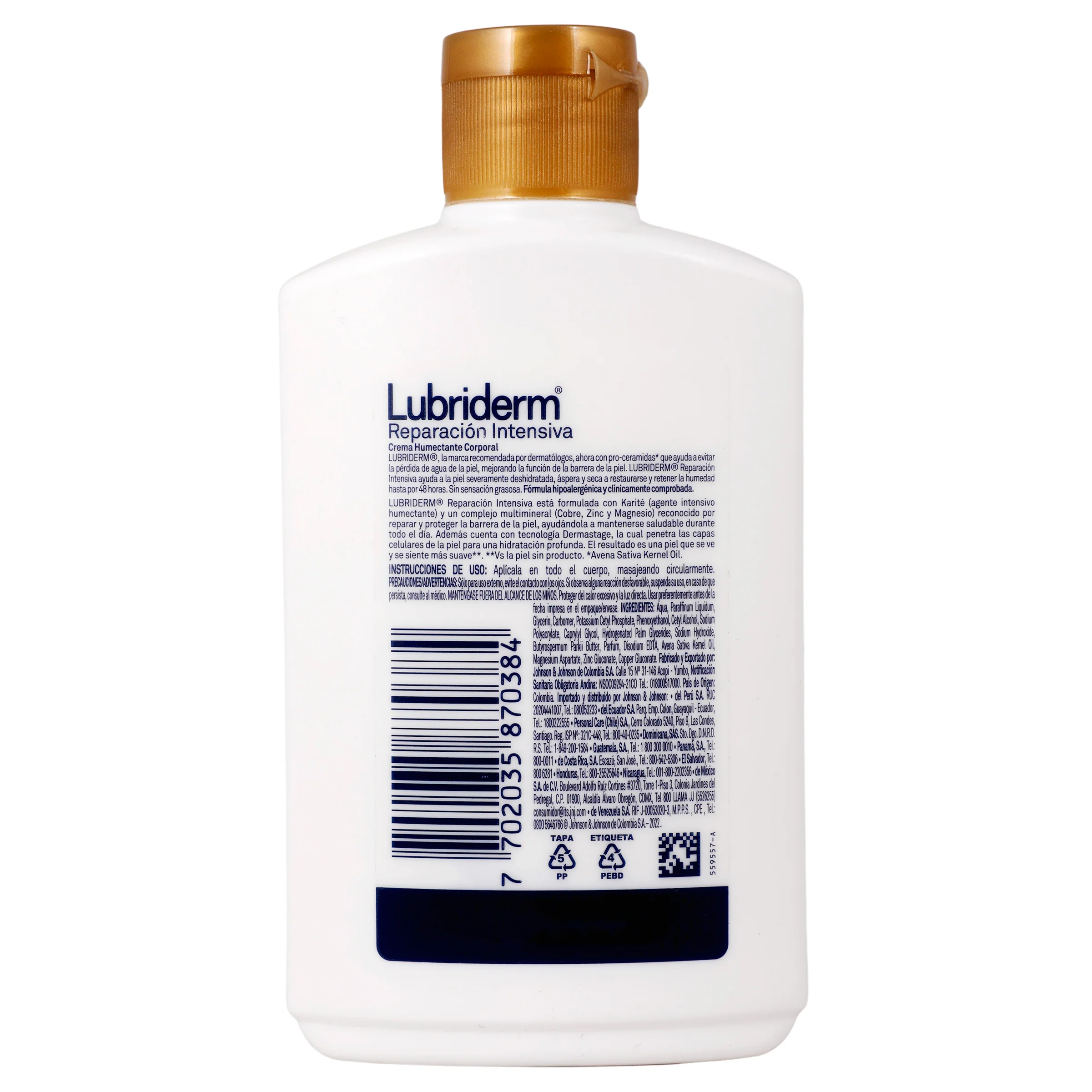 Crema Lubriderm Reparadora Intensiva 200 Ml - Image 4