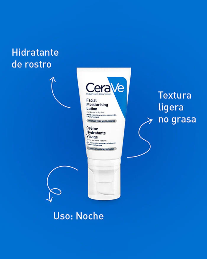 Cerave Am Locion Hidratante Facial Moisturizing Uv 30 52 Ml - Image 4