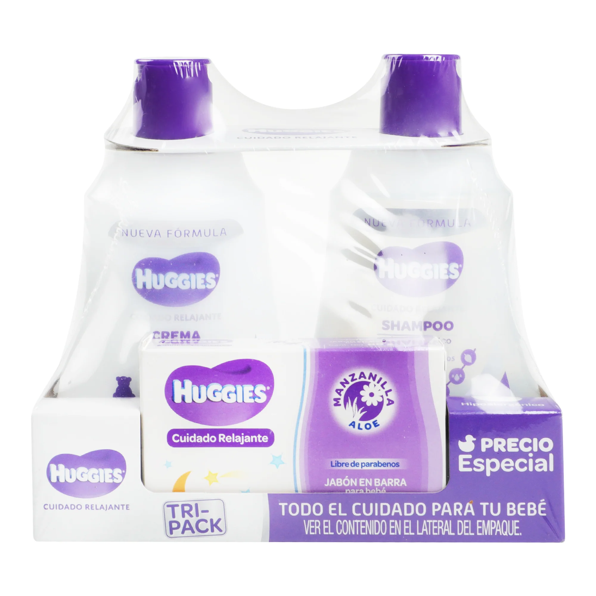 Kit Huggies Relajante Crema Sh Jbn