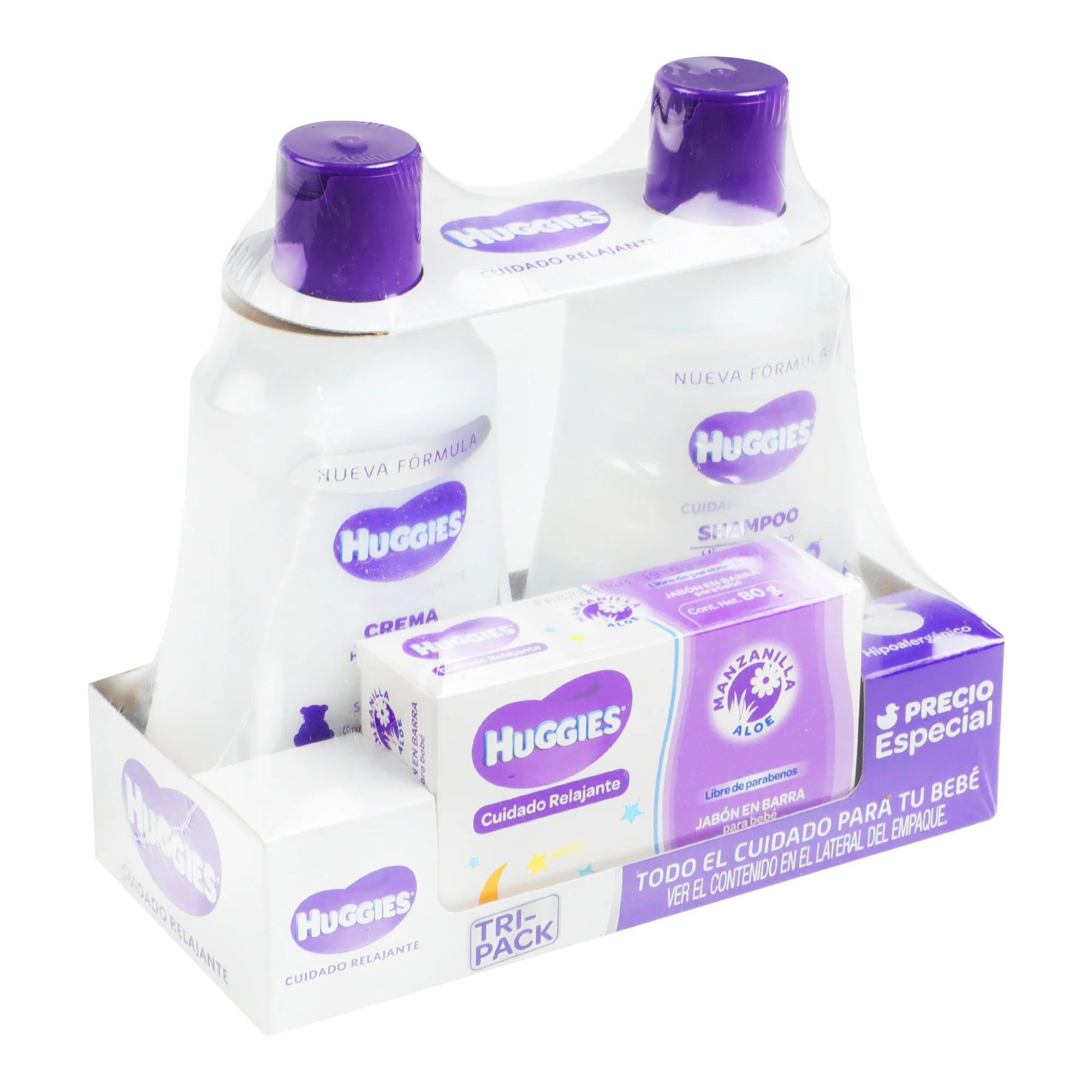 Kit Huggies Relajante Crema Sh Jbn - Image 2