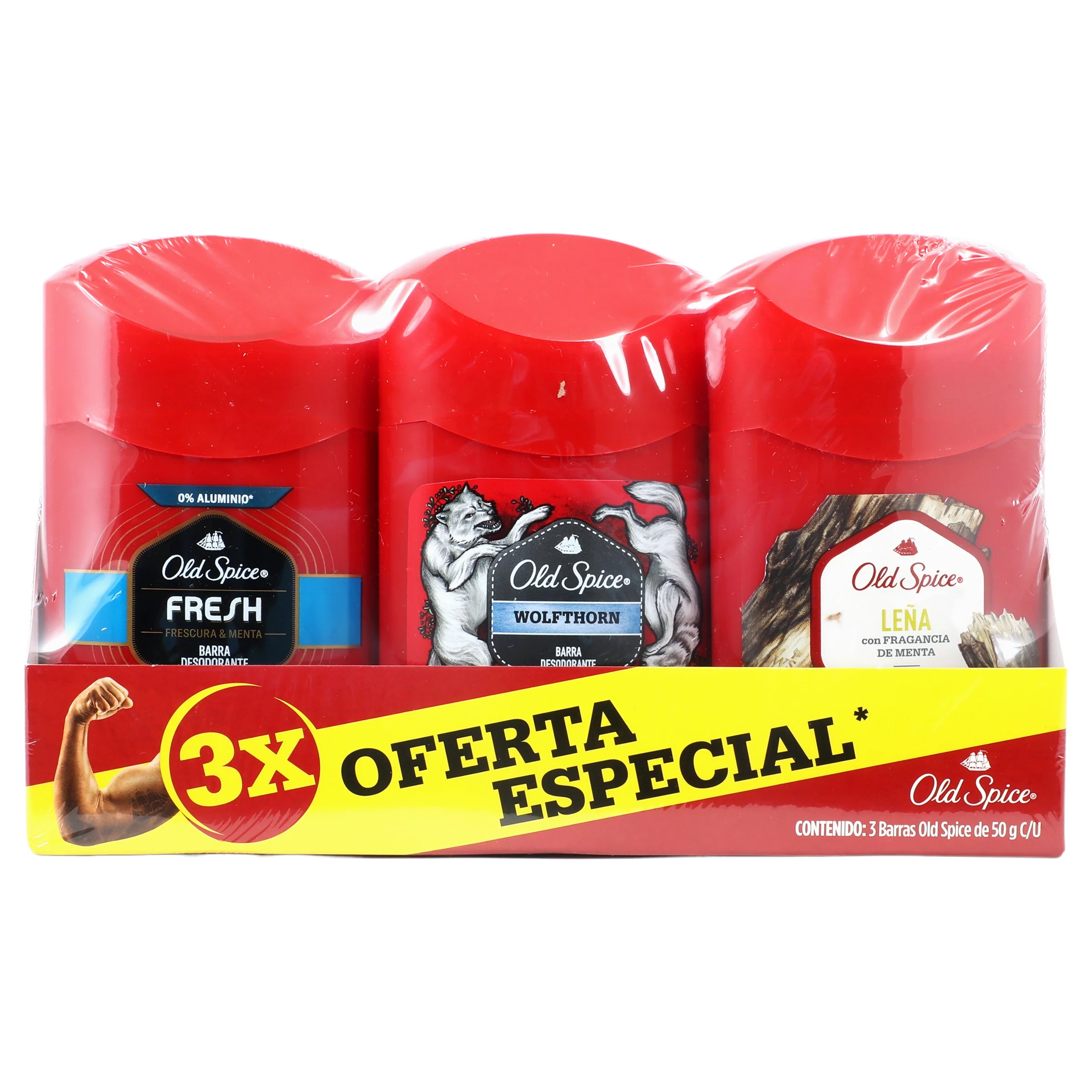 Desodorante Olds Fre+Leña+Wolf Stick 50 G