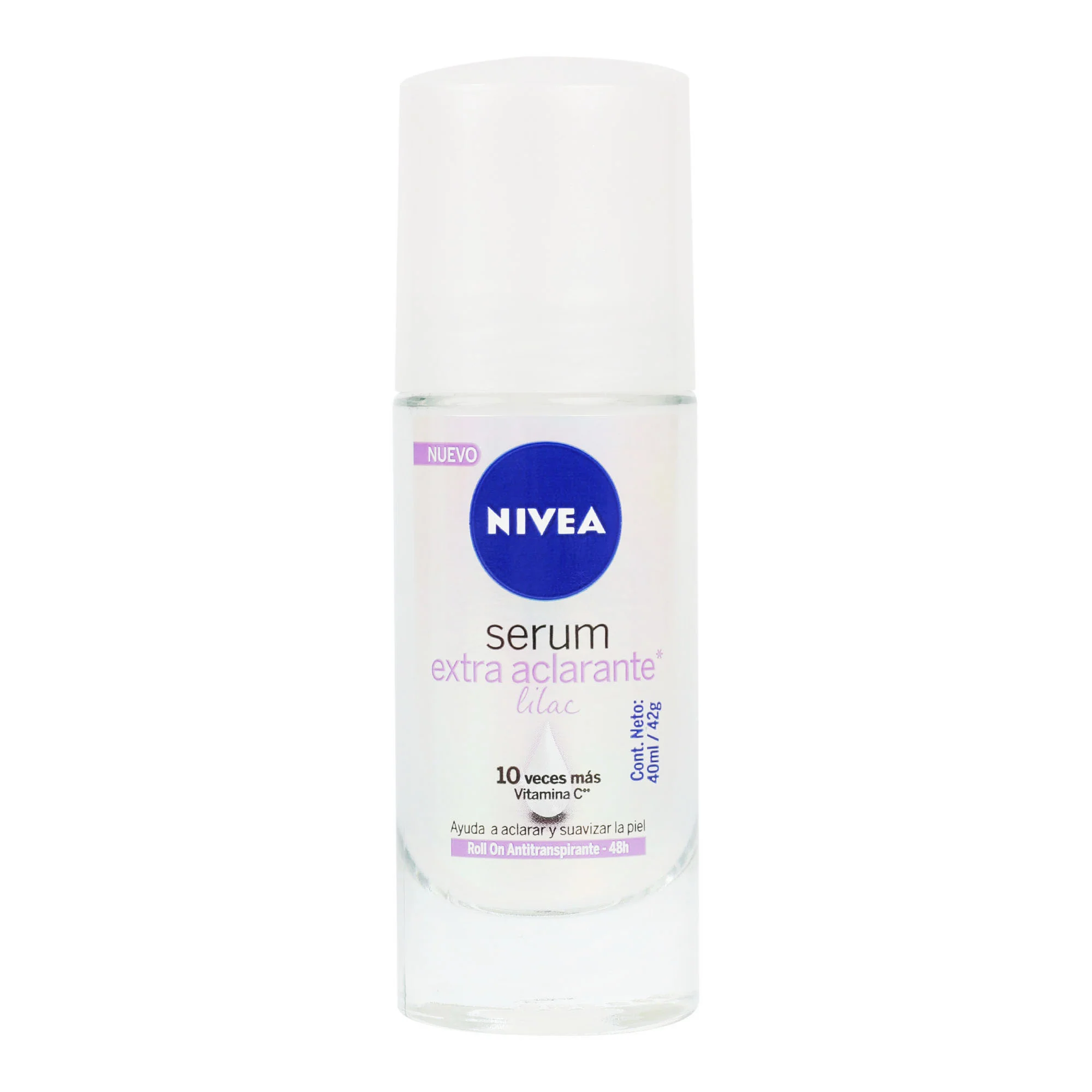Desodorante Serum Nivea Ex-Acl Lila R-On 40 Ml