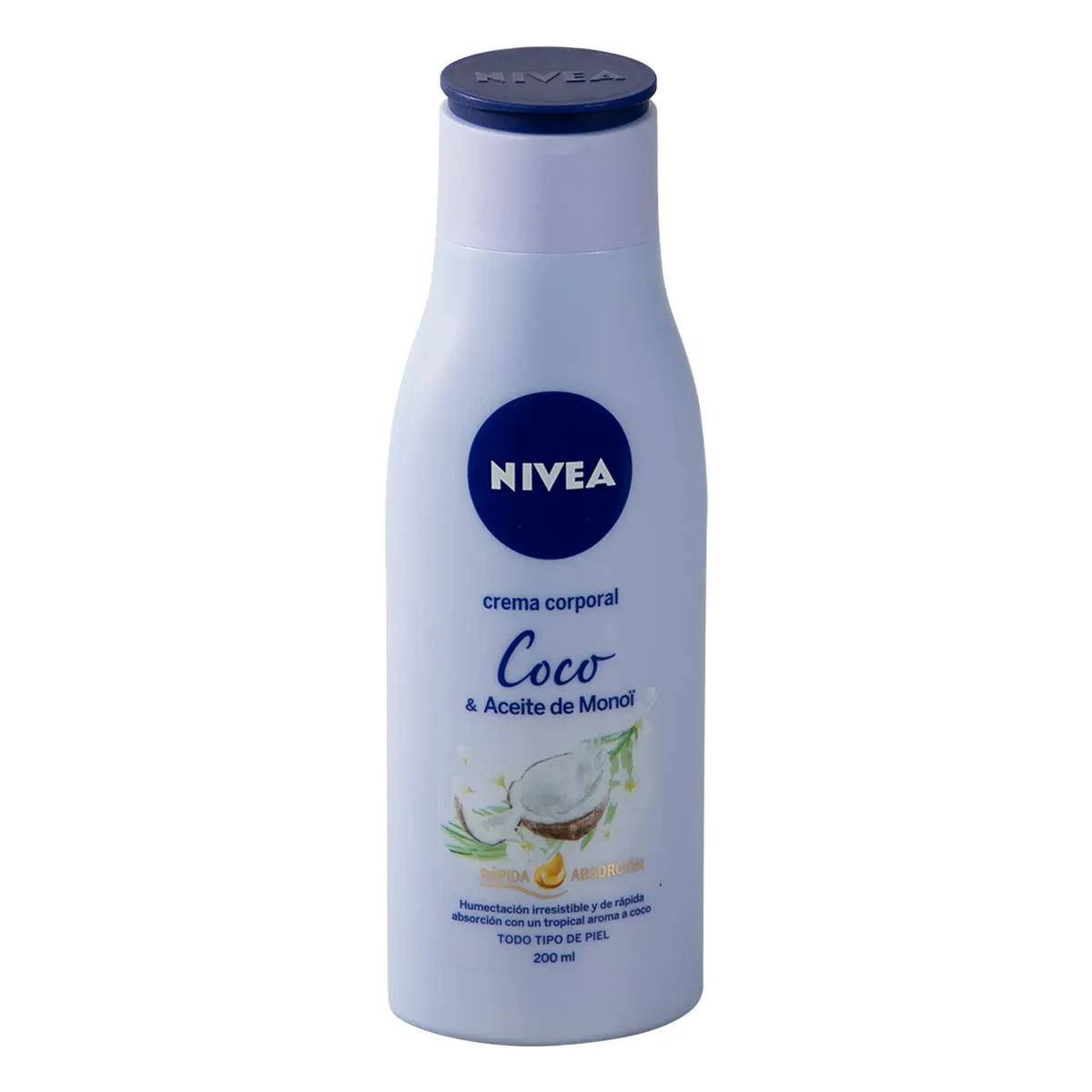 Crema Corporal Humectante Nivea Senses Coco Y Aceite De Monoi Todo Tipo De Piel 220 Ml
