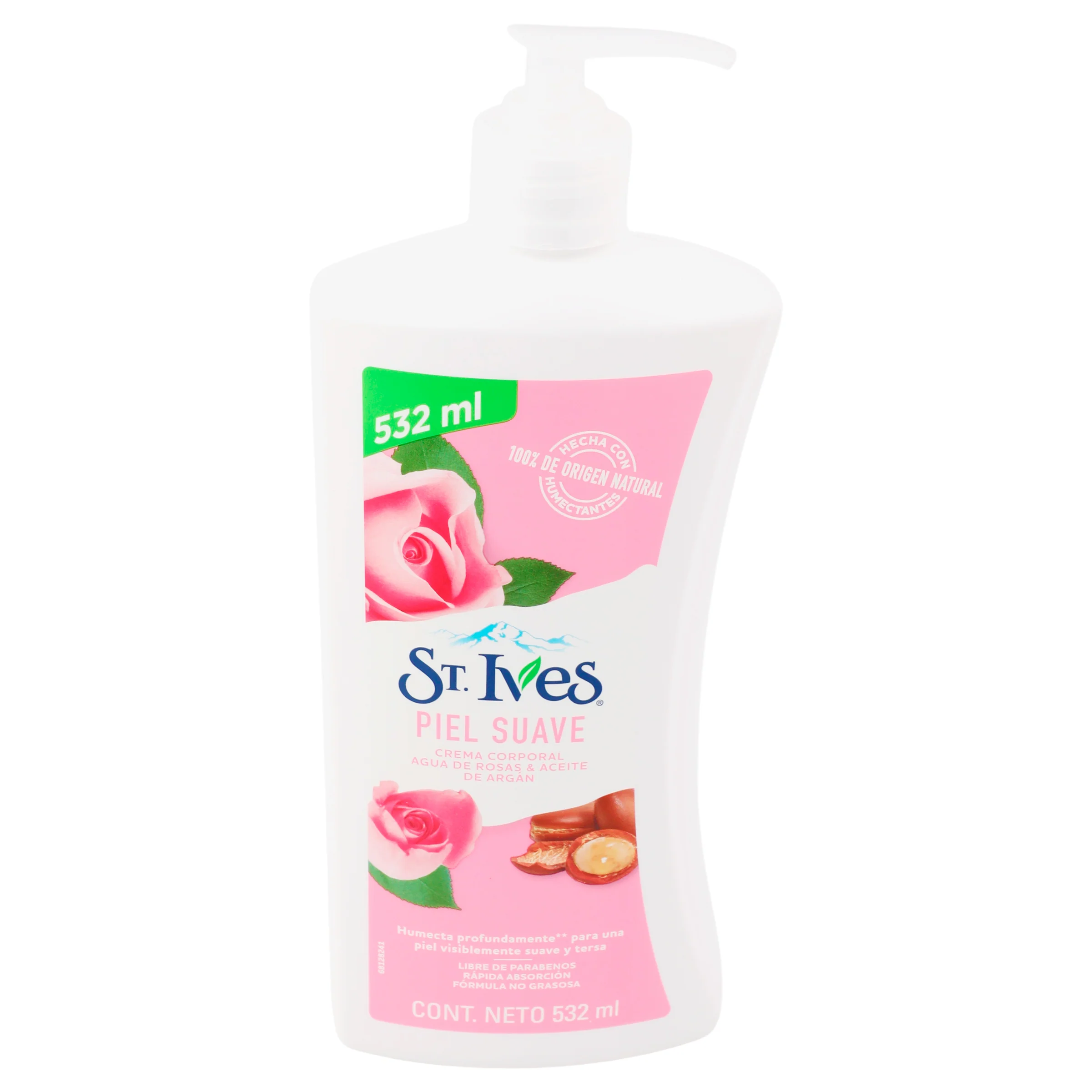 Crema St Ives Corporal Rosa-Argan 532 Ml - Image 3