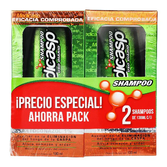 Medicasp Shampoo Duo Frasco 130 Ml