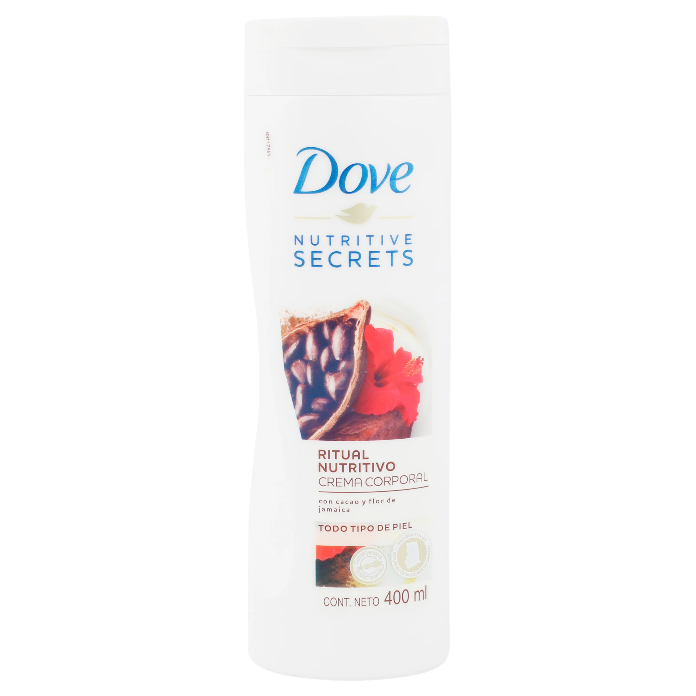 Crema Dove Corp Secre R-Nutri 400 Ml