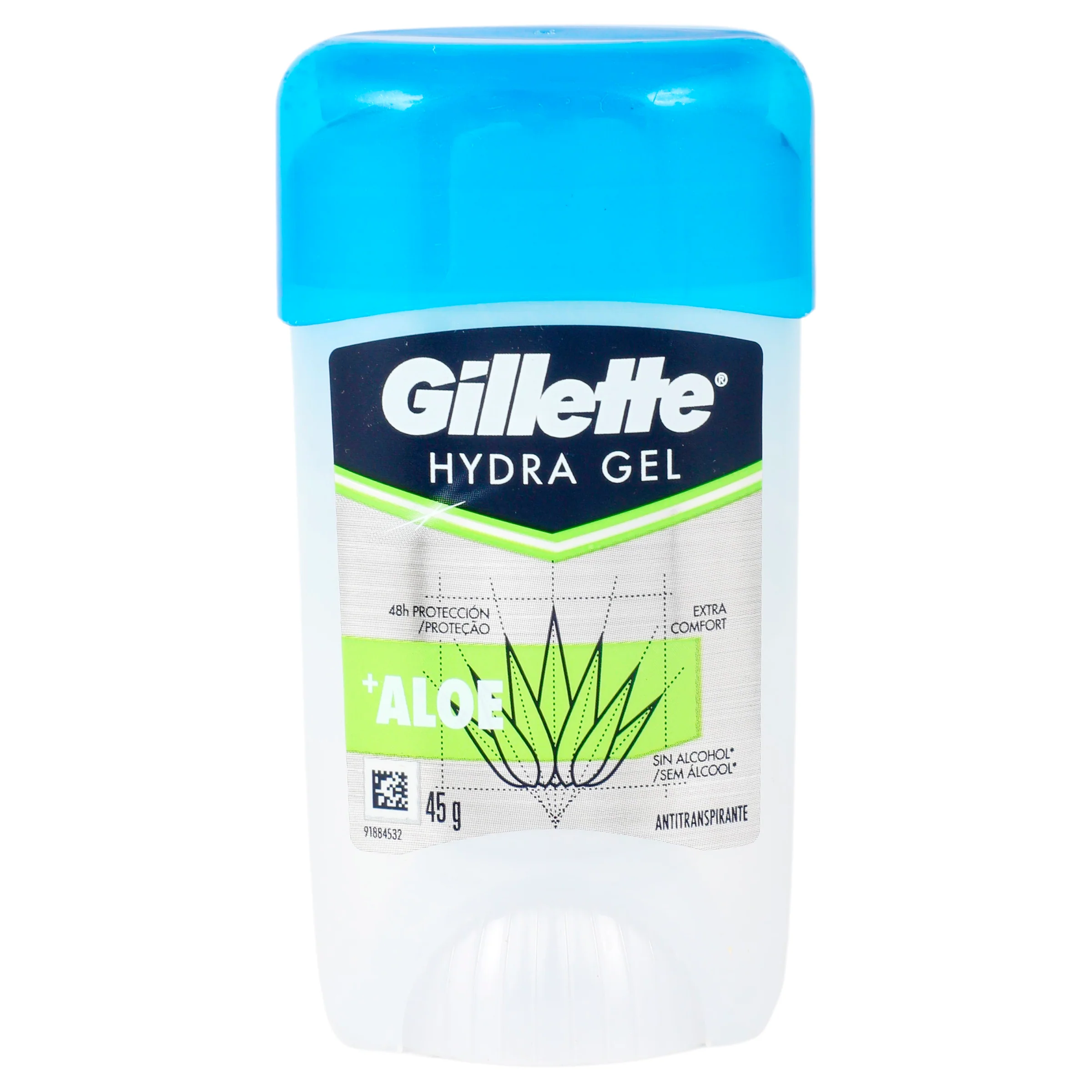 Desodorante Gtte Hydr-Gel Aloe Stic 45 G