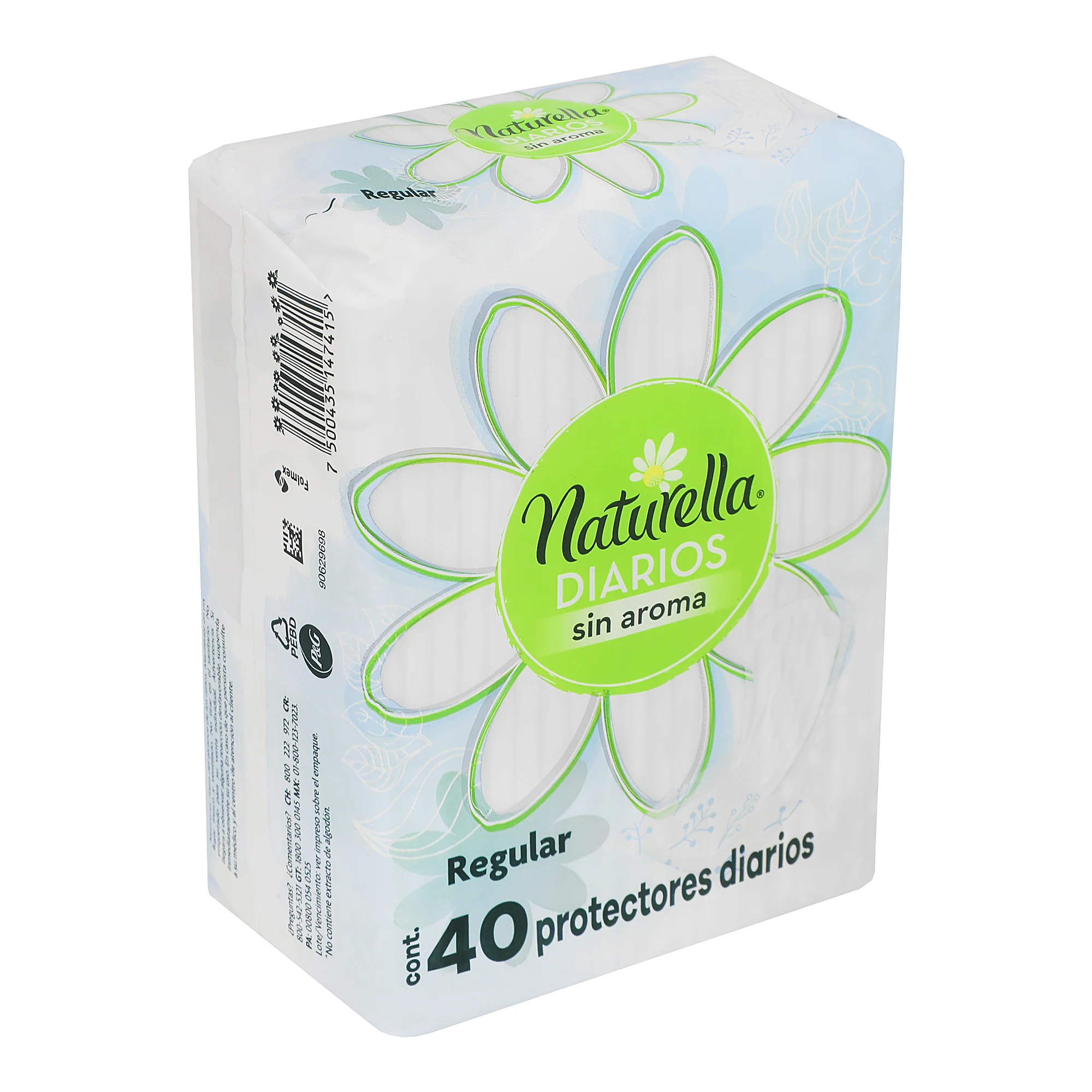 Panty Protector Naturella Diarios Sin Aroma C/40 Piezas - Image 5