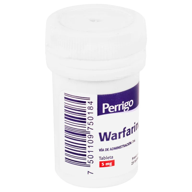 Warfarina 5 Mg Con 25 Tabletas Quimfarma - Image 2