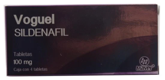 Voguel (Sildenafil) 100 Mg Con 4 Tab