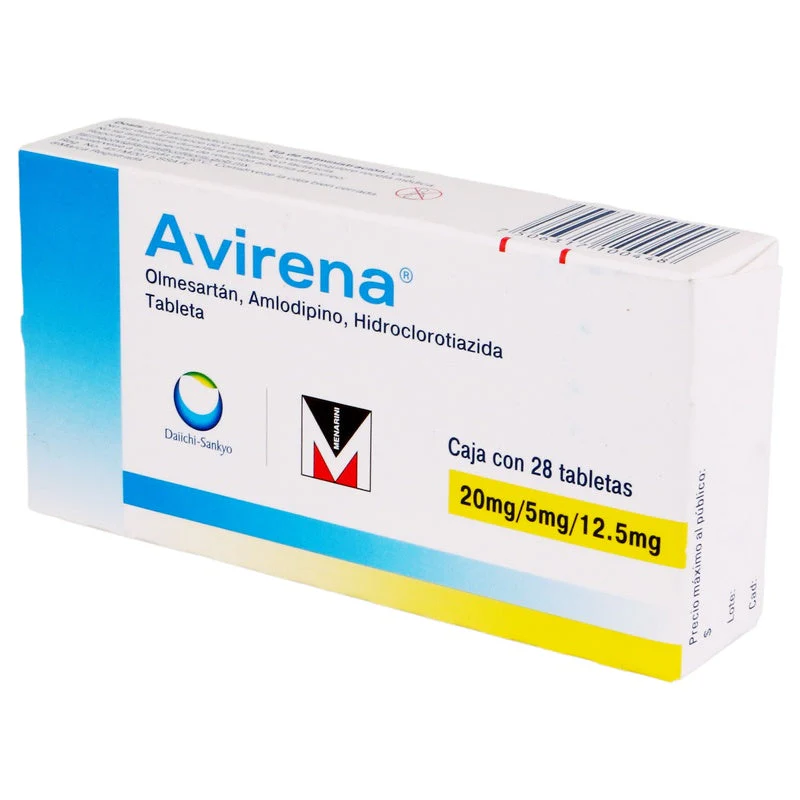 Avirena 20/5/12.5 Mg Con 28 Tabletas - Image 3