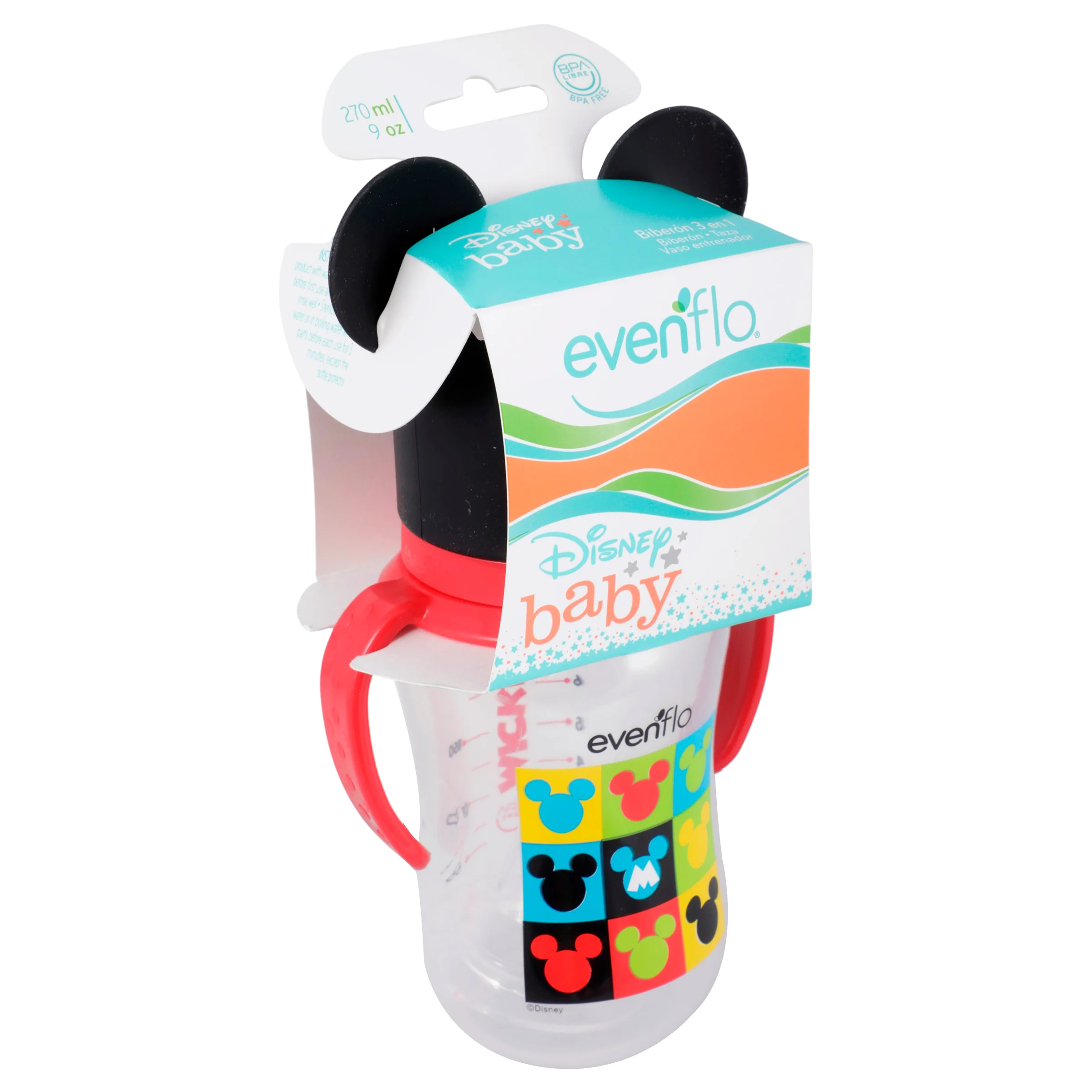 Biberón Evflo Disney 5En1 9Onz - Image 2