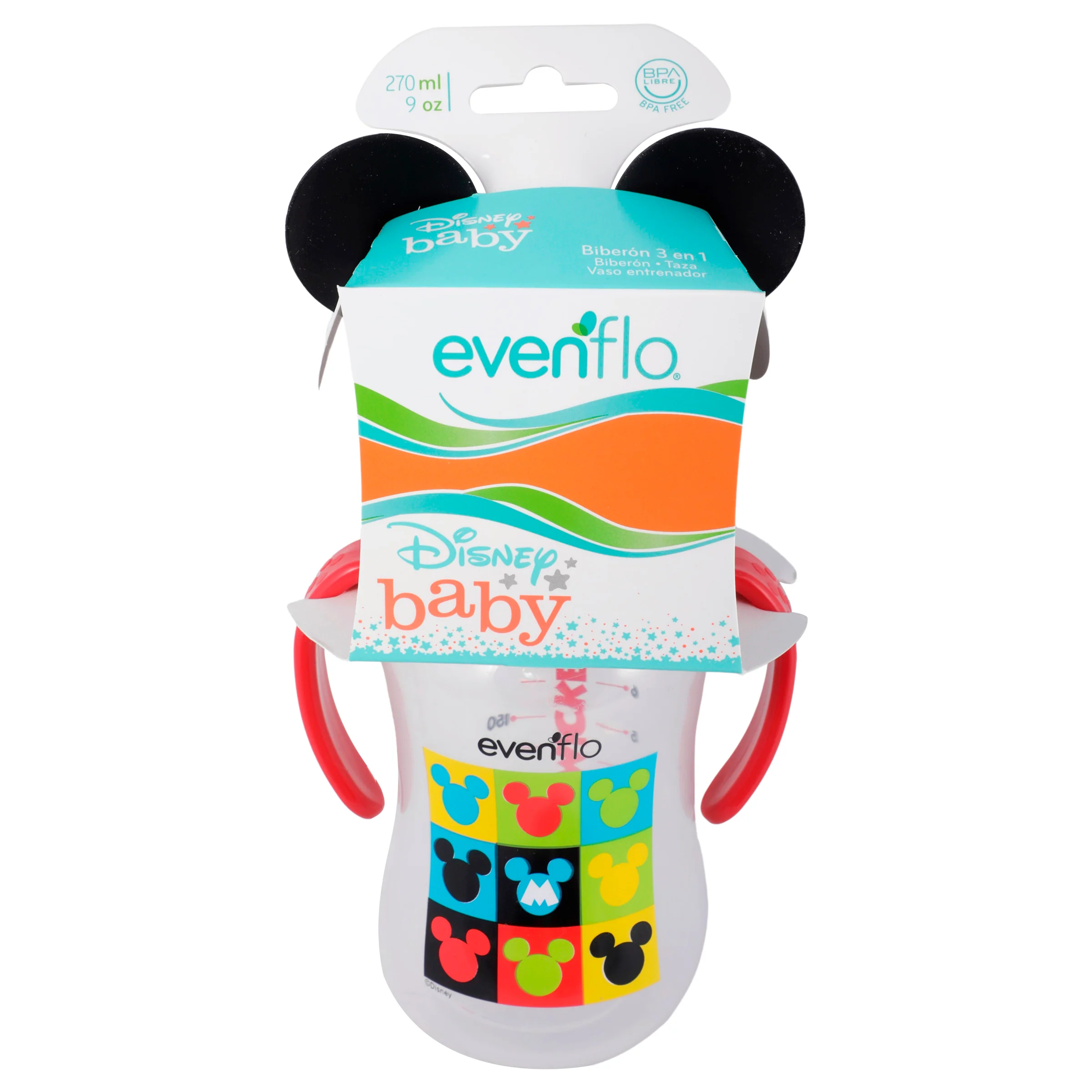 Biberón Evflo Disney 5En1 9Onz - Image 3