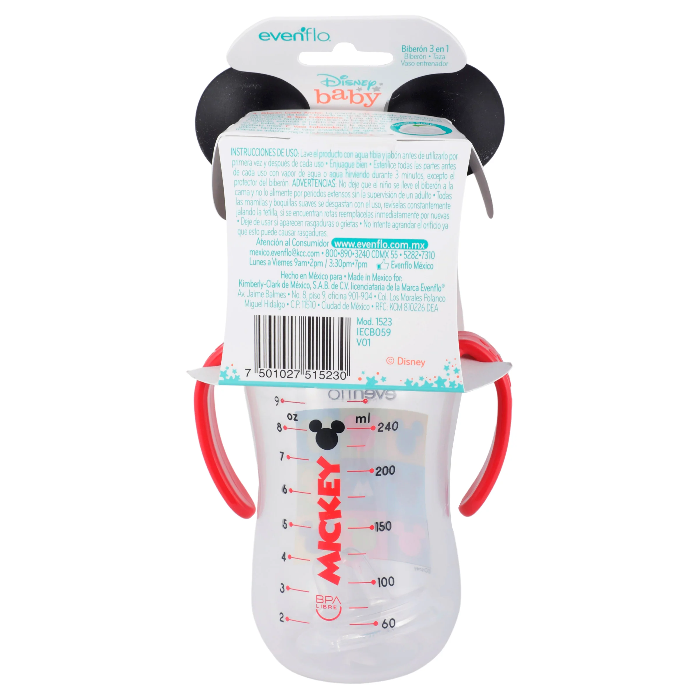 Biberón Evflo Disney 5En1 9Onz - Image 7