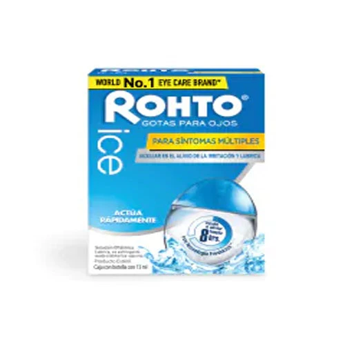 Rohto Solucion Oftalmica Ice Gotas 13 Ml