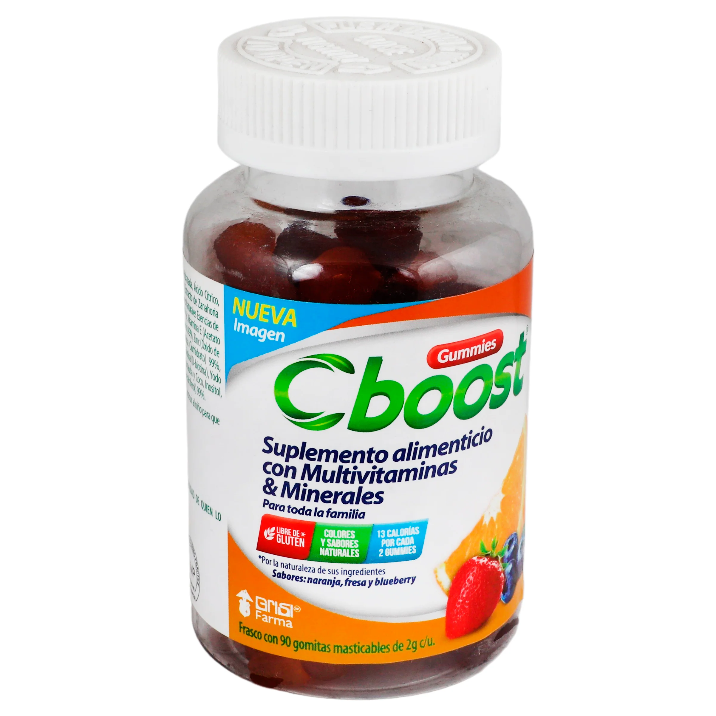 Gomitas C-Boost Multivitaminas Frasco 90 G - Image 2