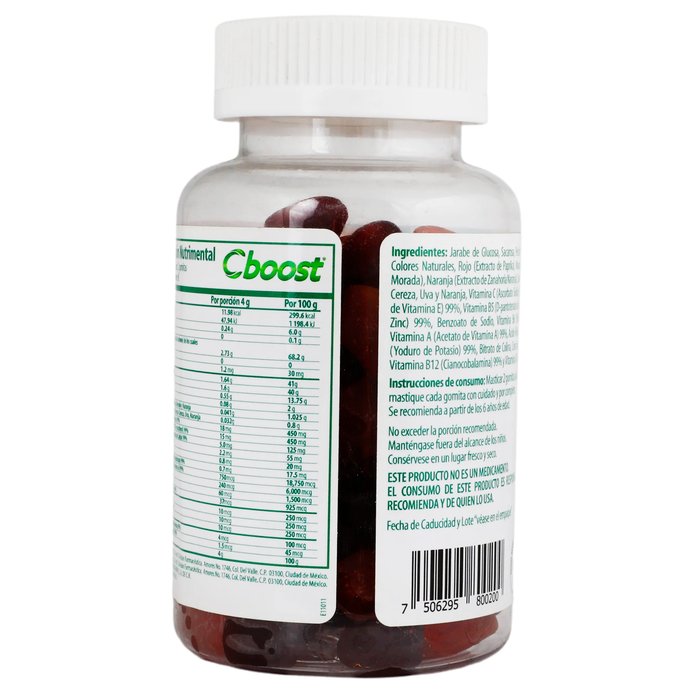 Gomitas C-Boost Multivitaminas Frasco 90 G - Image 7