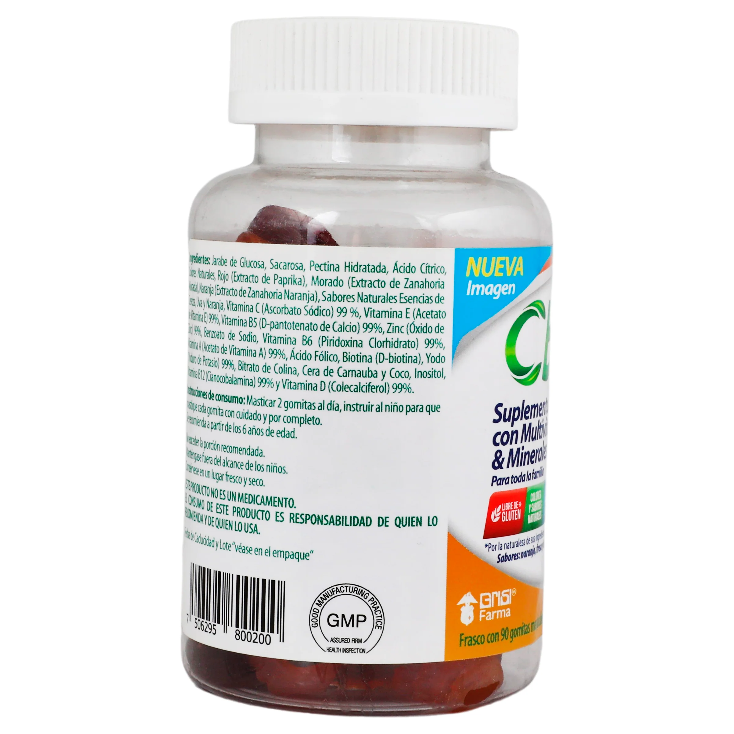 Gomitas C-Boost Multivitaminas Frasco 90 G - Image 8