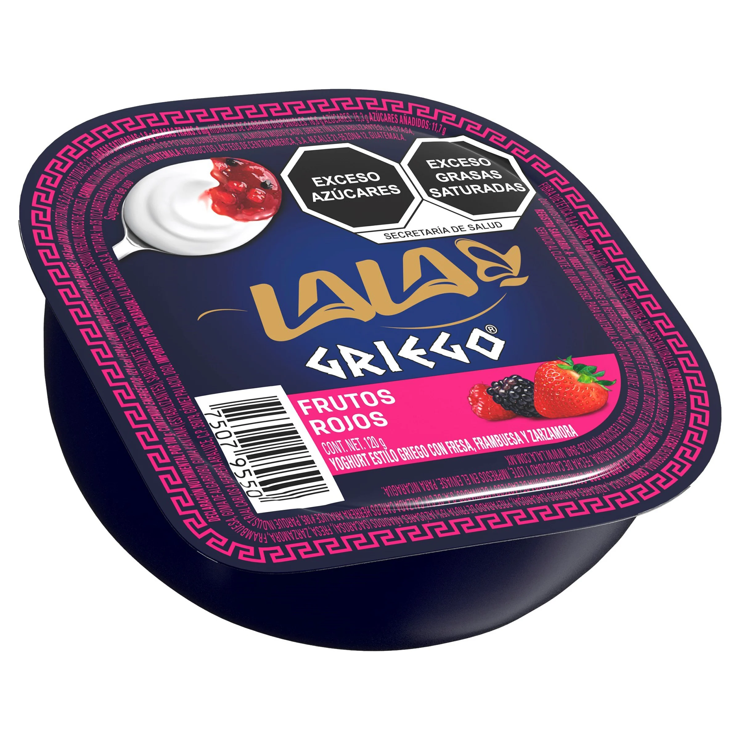 Yogurt Lala Griego Bat Frutos Rojos 120 G
