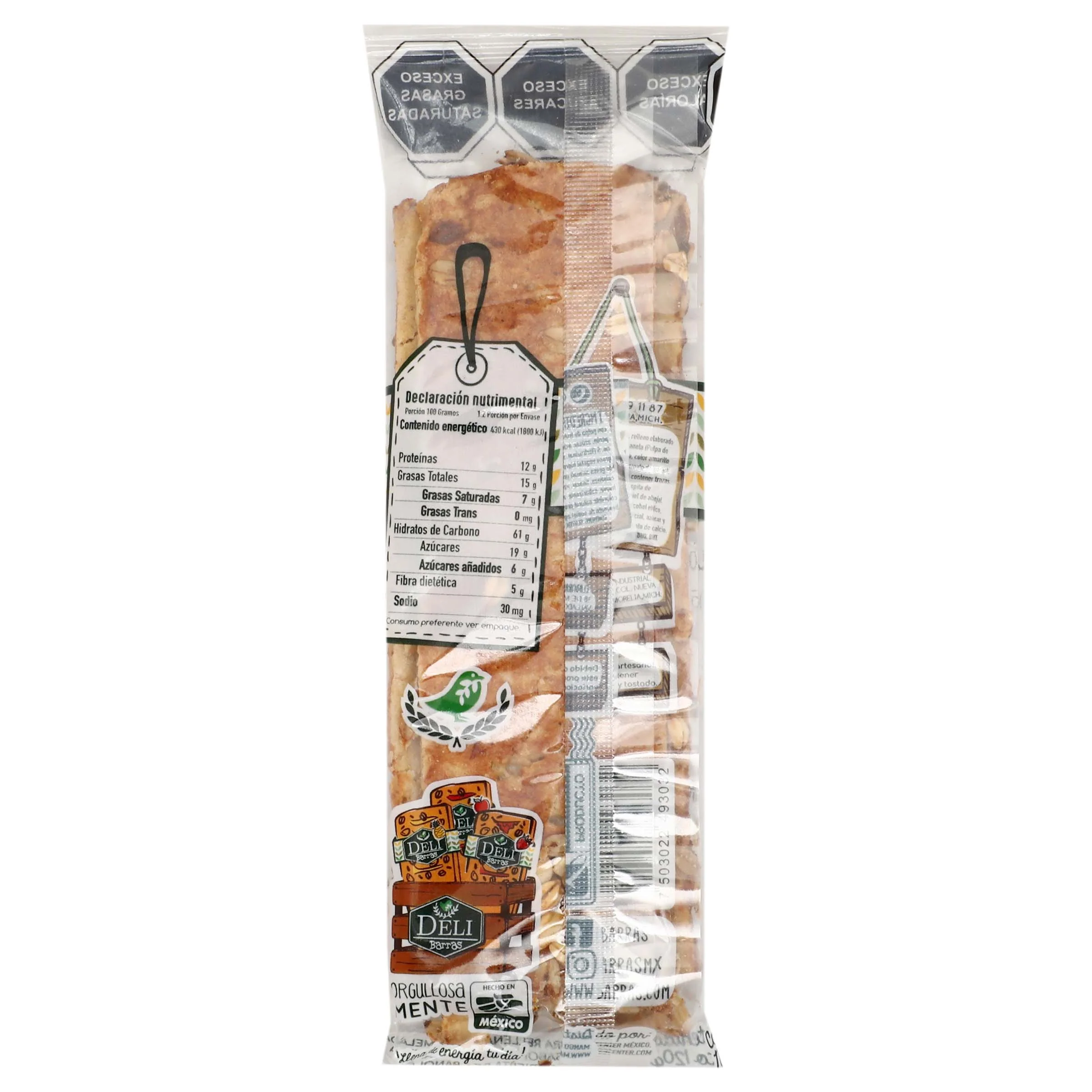 Deli Barras Manzana 120 G - Image 2