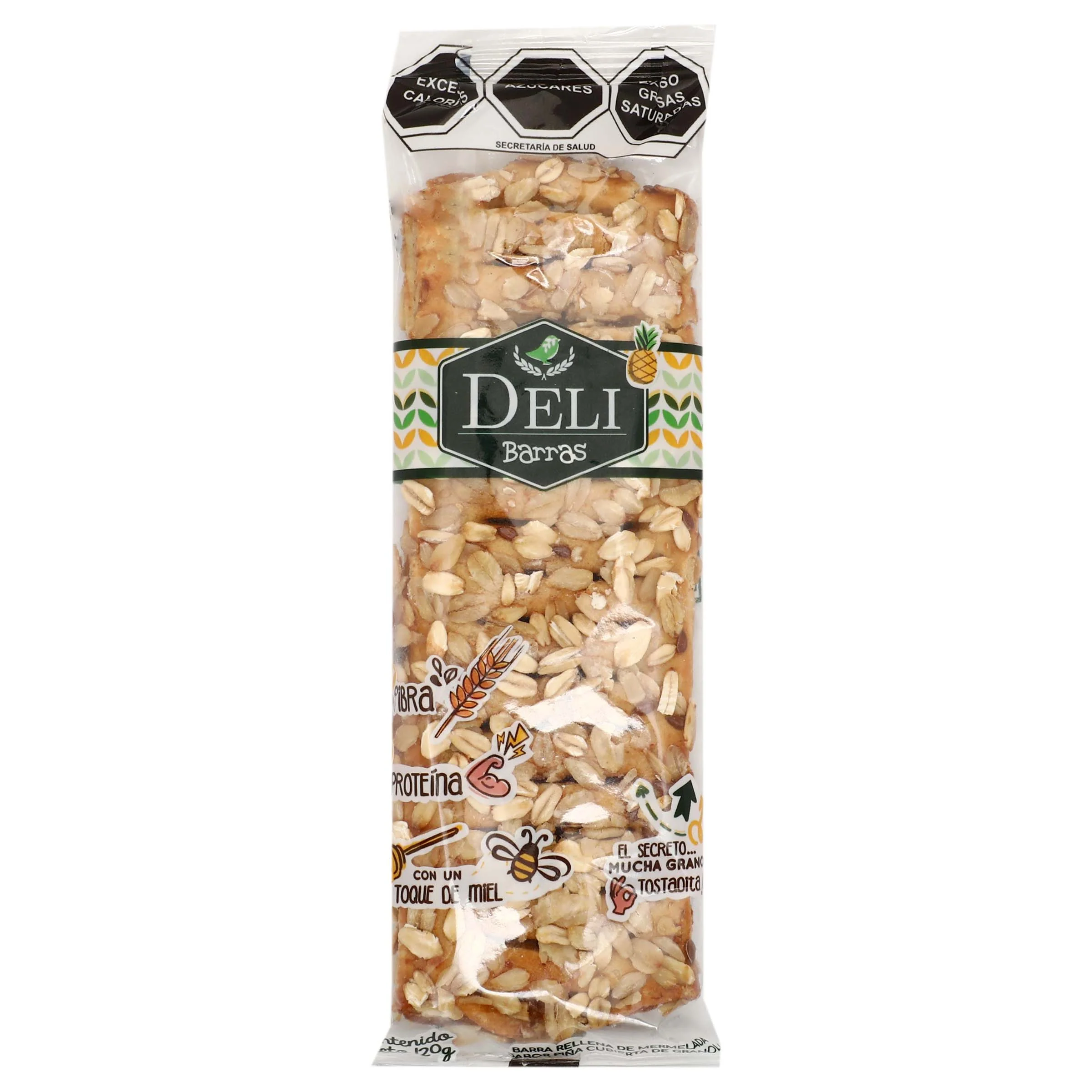 Deli Barras Piña 120 G