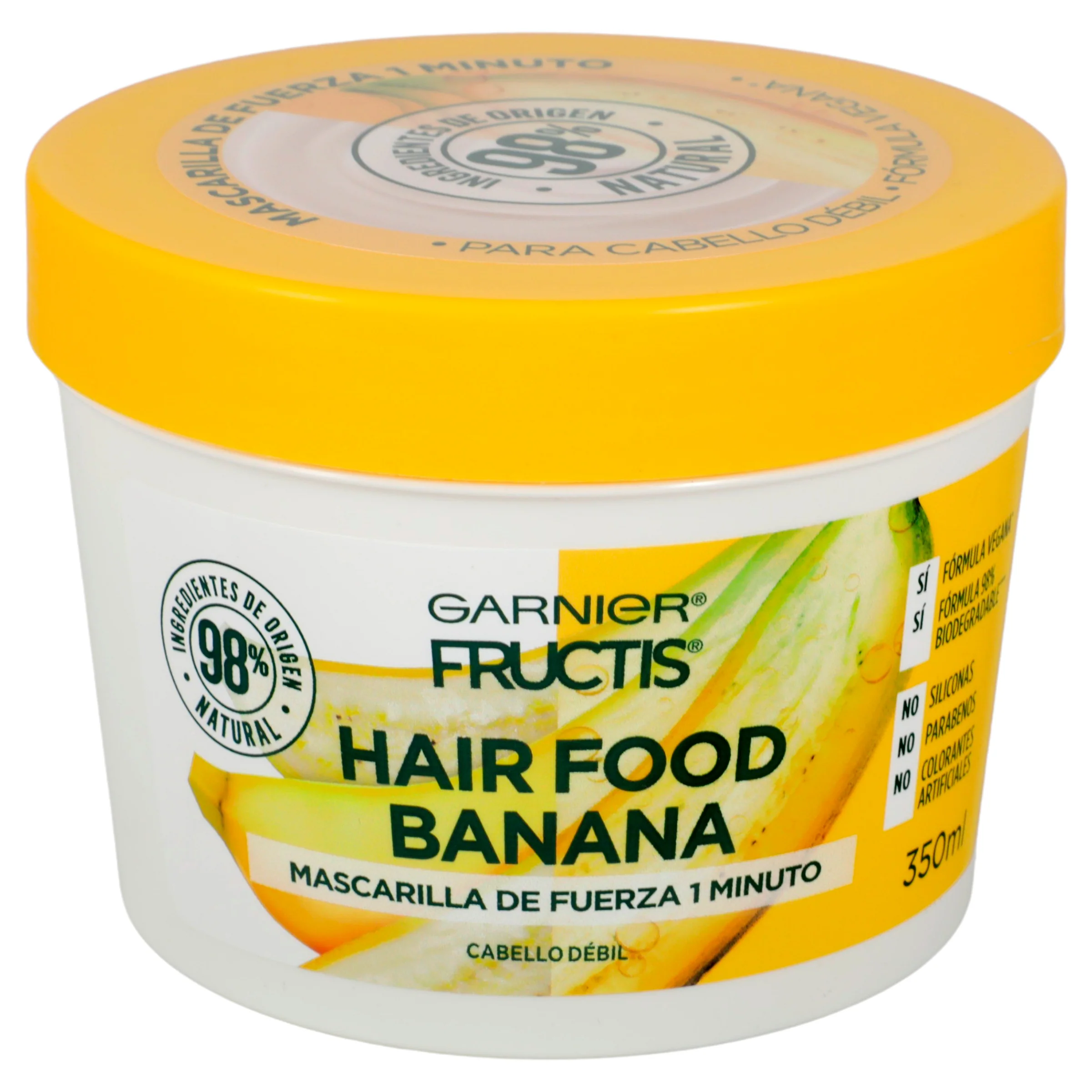 Mascarilla Fructis Cabello Debil Banana 350 Ml - Image 3