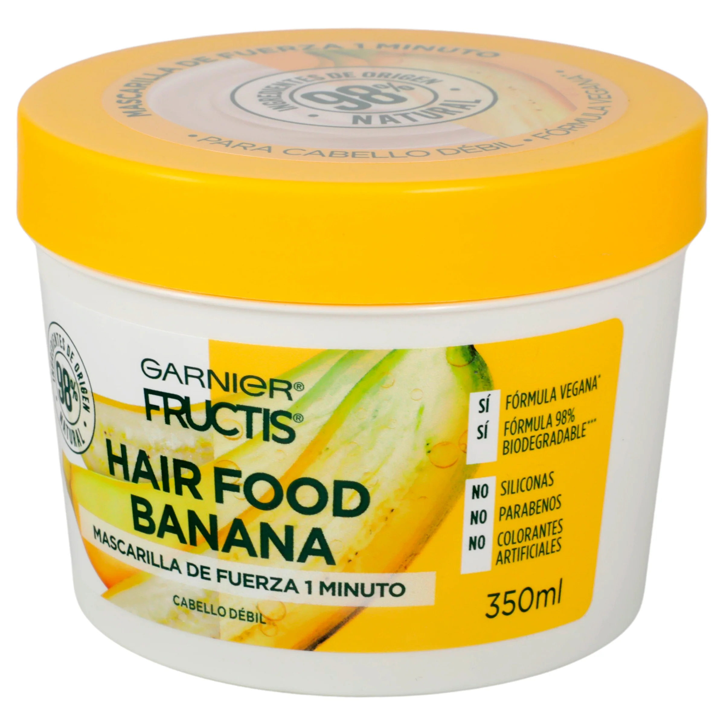 Mascarilla Fructis Cabello Debil Banana 350 Ml - Image 4