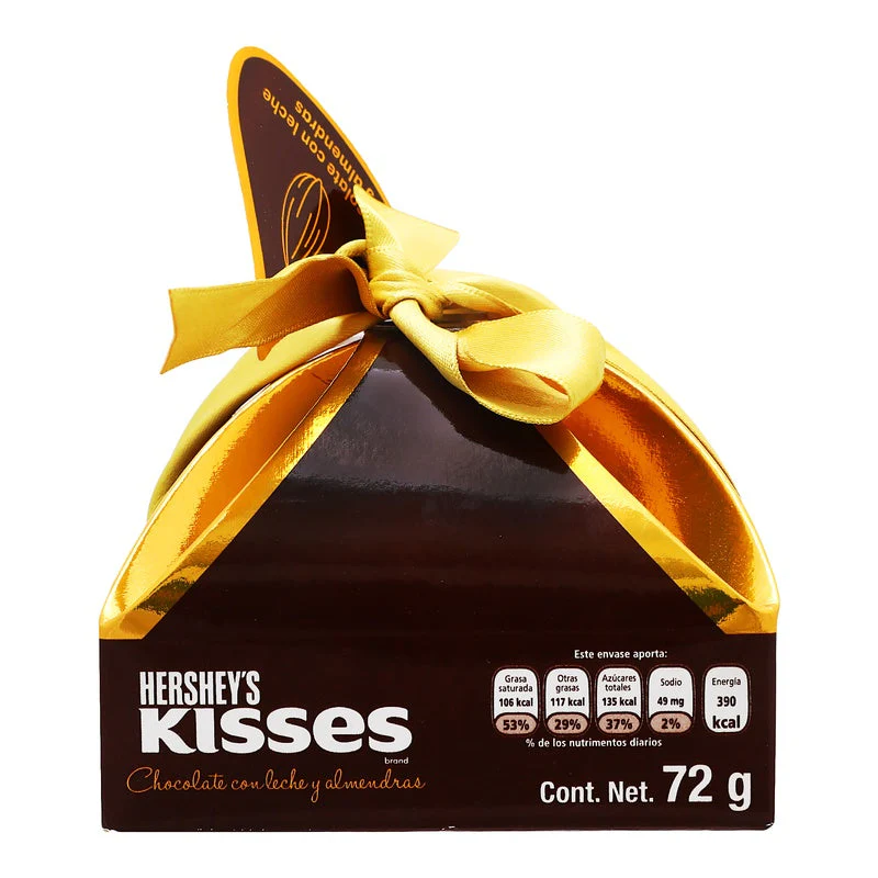 Chocolate Hersheys Kisses Almendras 72 G - Image 4