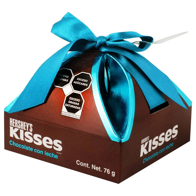Chocolate Hersheys Kisses Caja 76 G