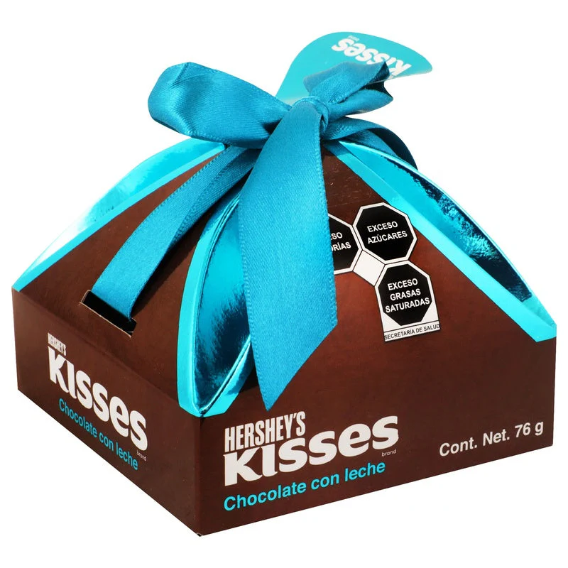 Chocolate Hersheys Kisses Caja 76 G - Image 2