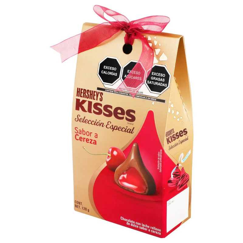 Chocolate Hersheys Kisses Cereza 120 G