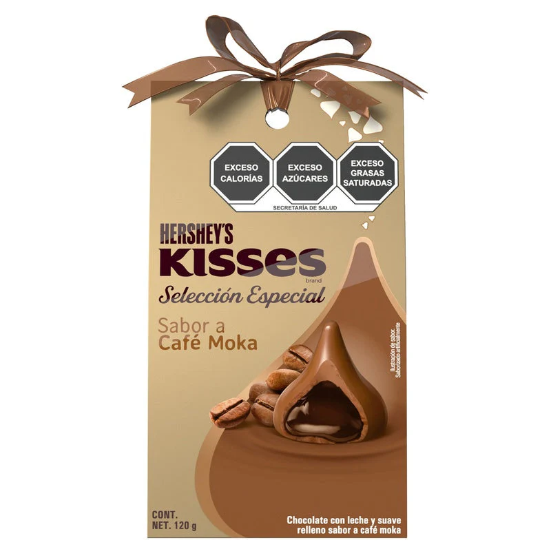 Chocolate Hersheys Kisses Moka 120 G